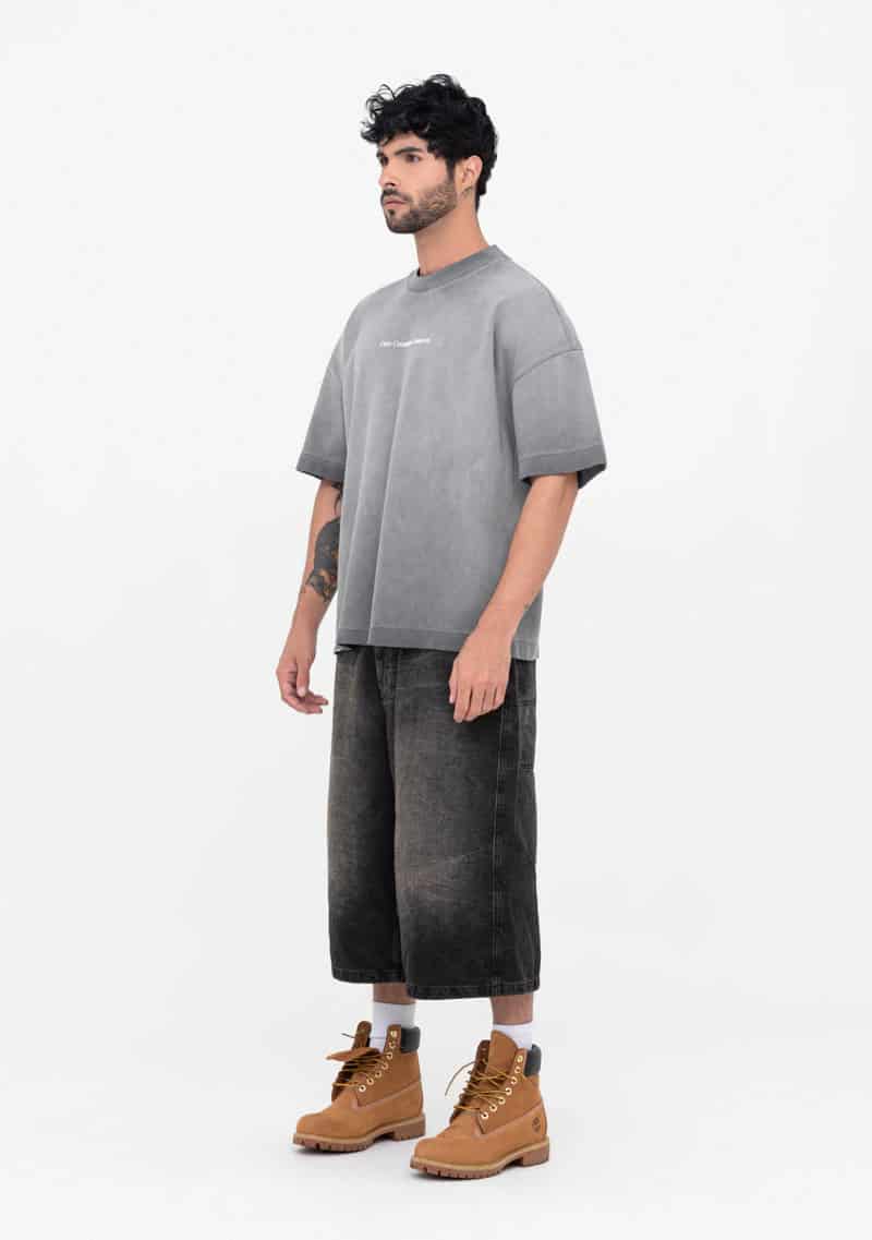 Áurea grey washed t-shirt - miniatura 4