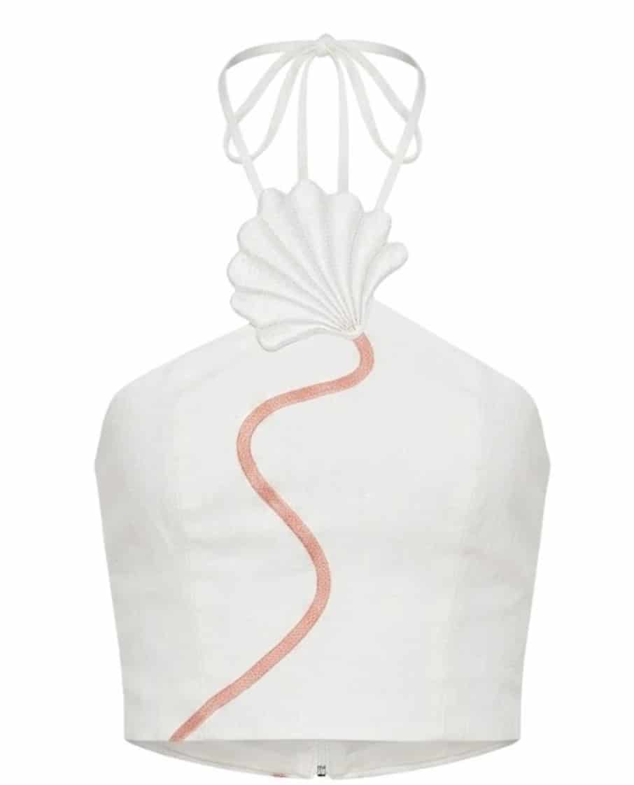 LEIA TOP IVORY - miniatura 1