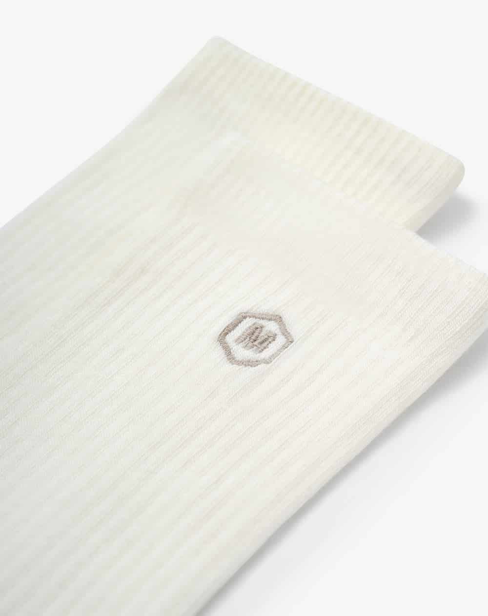 Medias largas blanco unisex GEF | MORAT - miniatura 3
