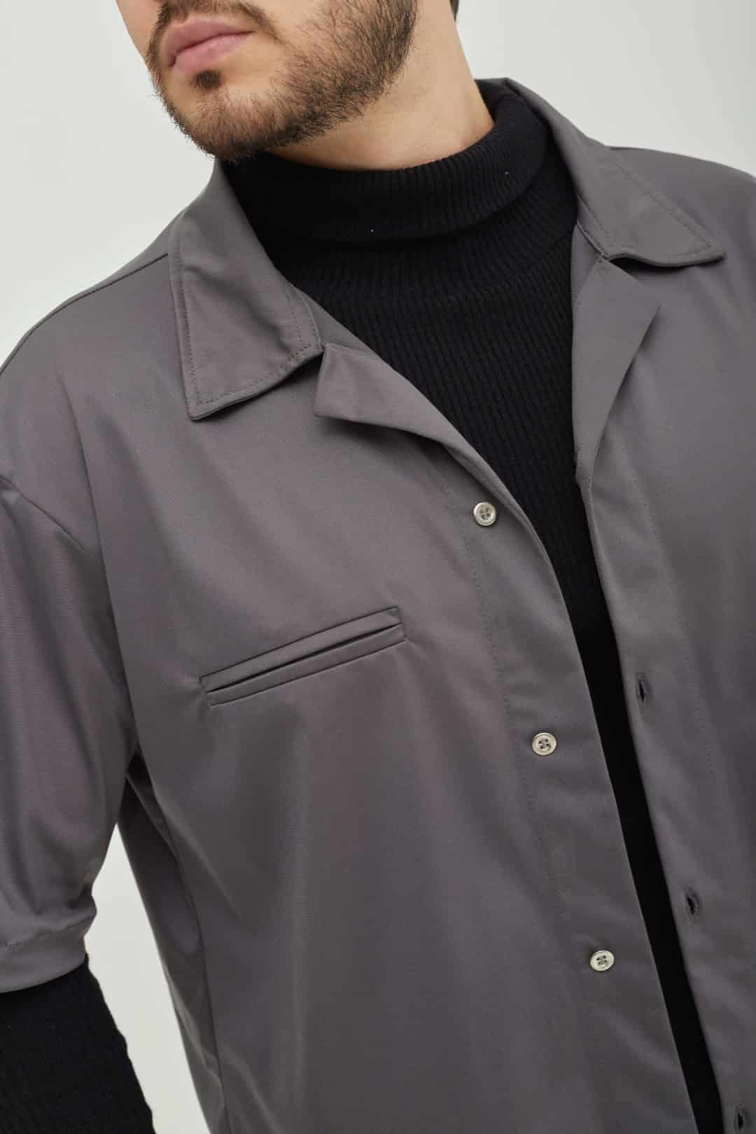 Camisa Hollywood Gris - miniatura 5