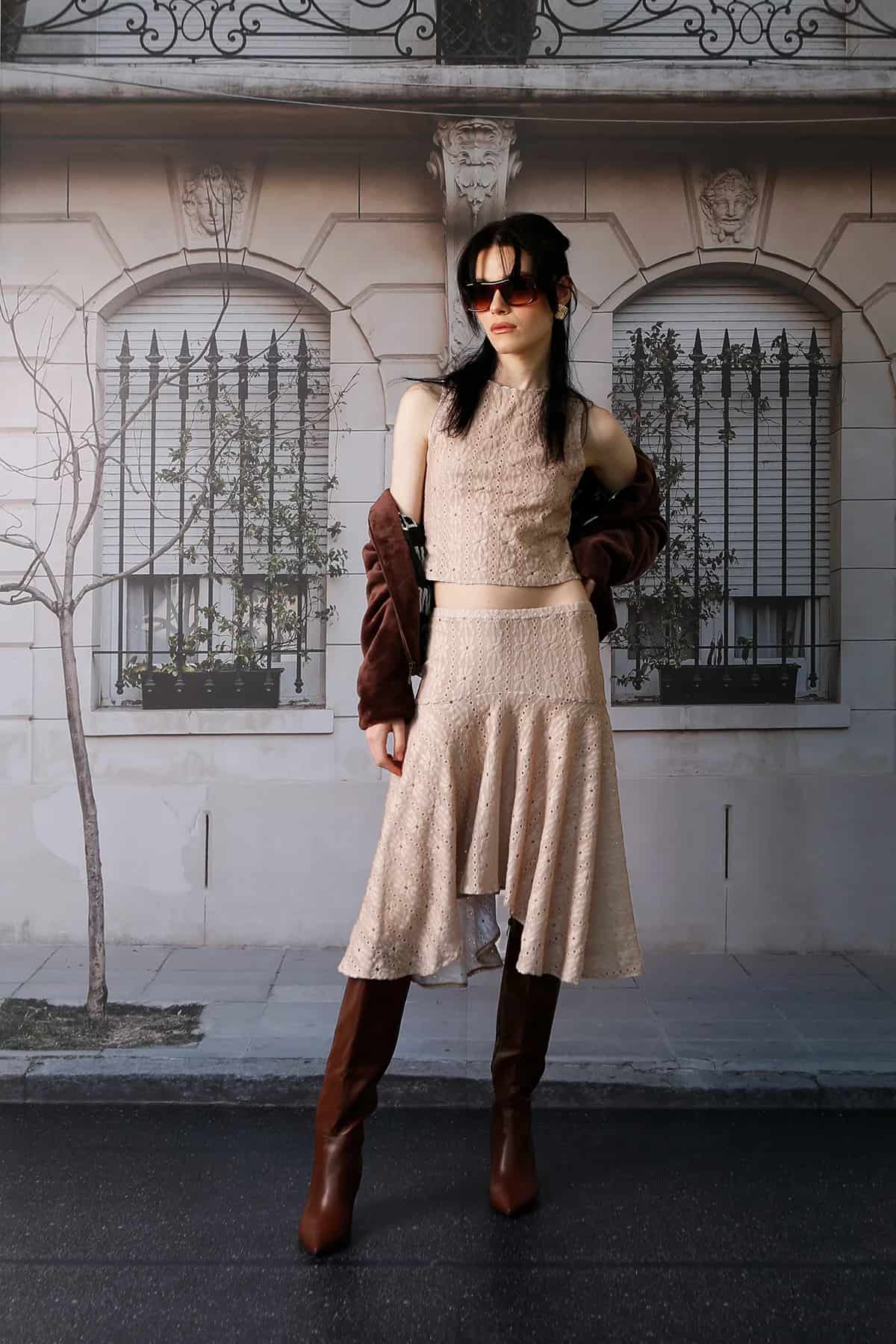 Lovers skirt in buttercream - miniatura 8