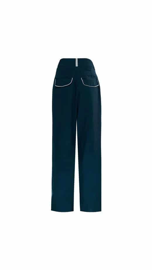 BRUNA NAVY TROUSERS - miniatura 3