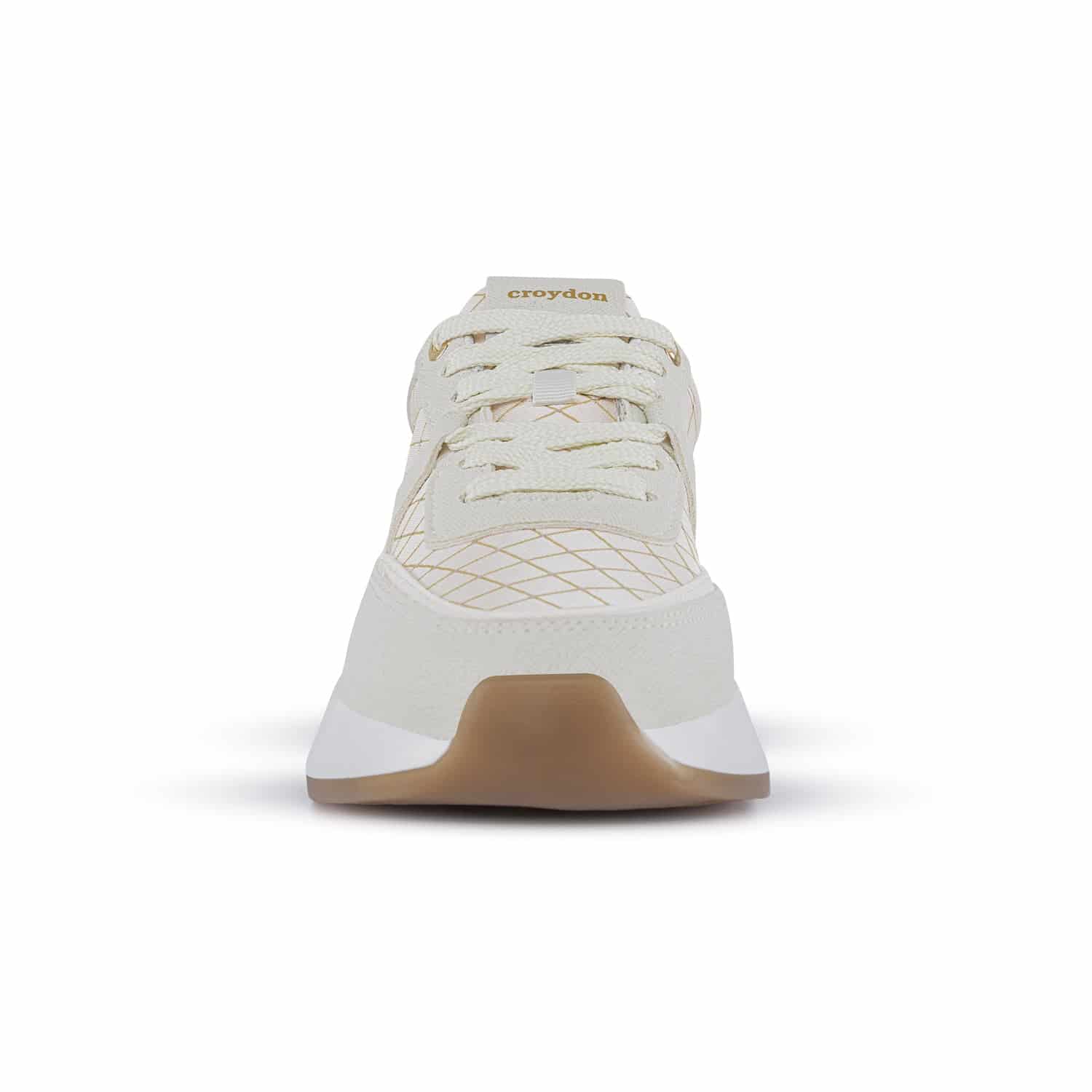 Tenis Urbanos Xanthee Beige Croydon Para Mujer - miniatura 3