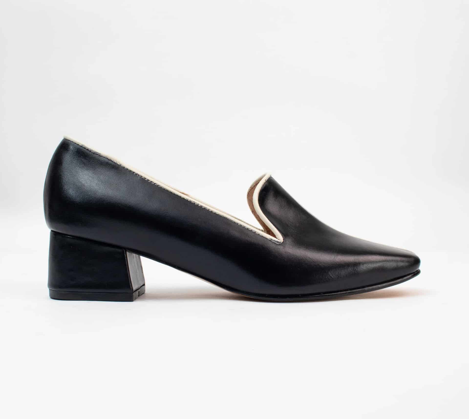 LOAFERS - black x white - miniatura 4