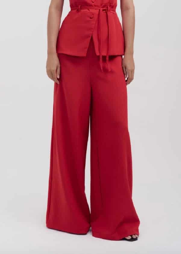 Pantalón Ofelia Rojo - miniatura 1