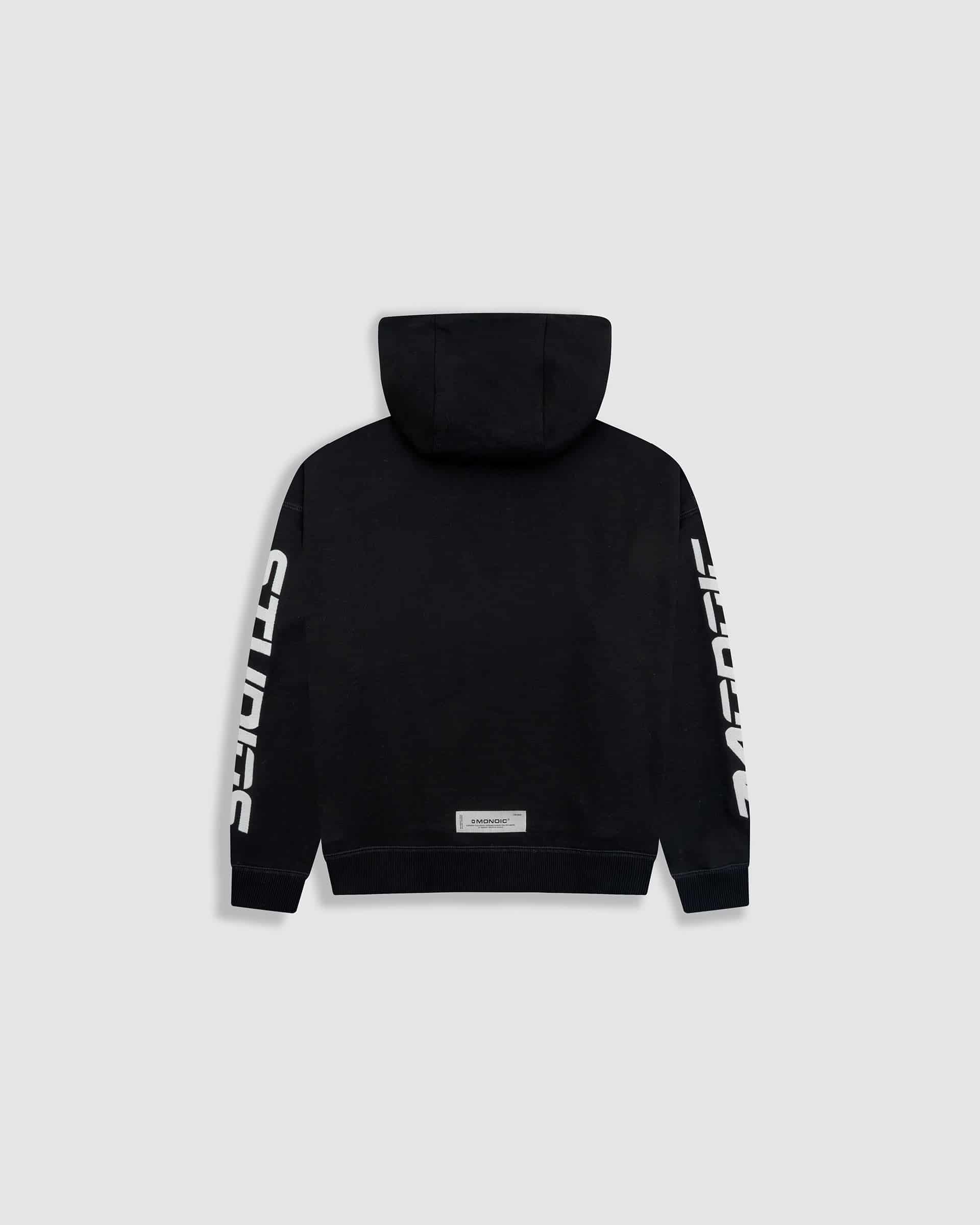 Hoodie Oversized Oil - Negro Oscuro - miniatura 8