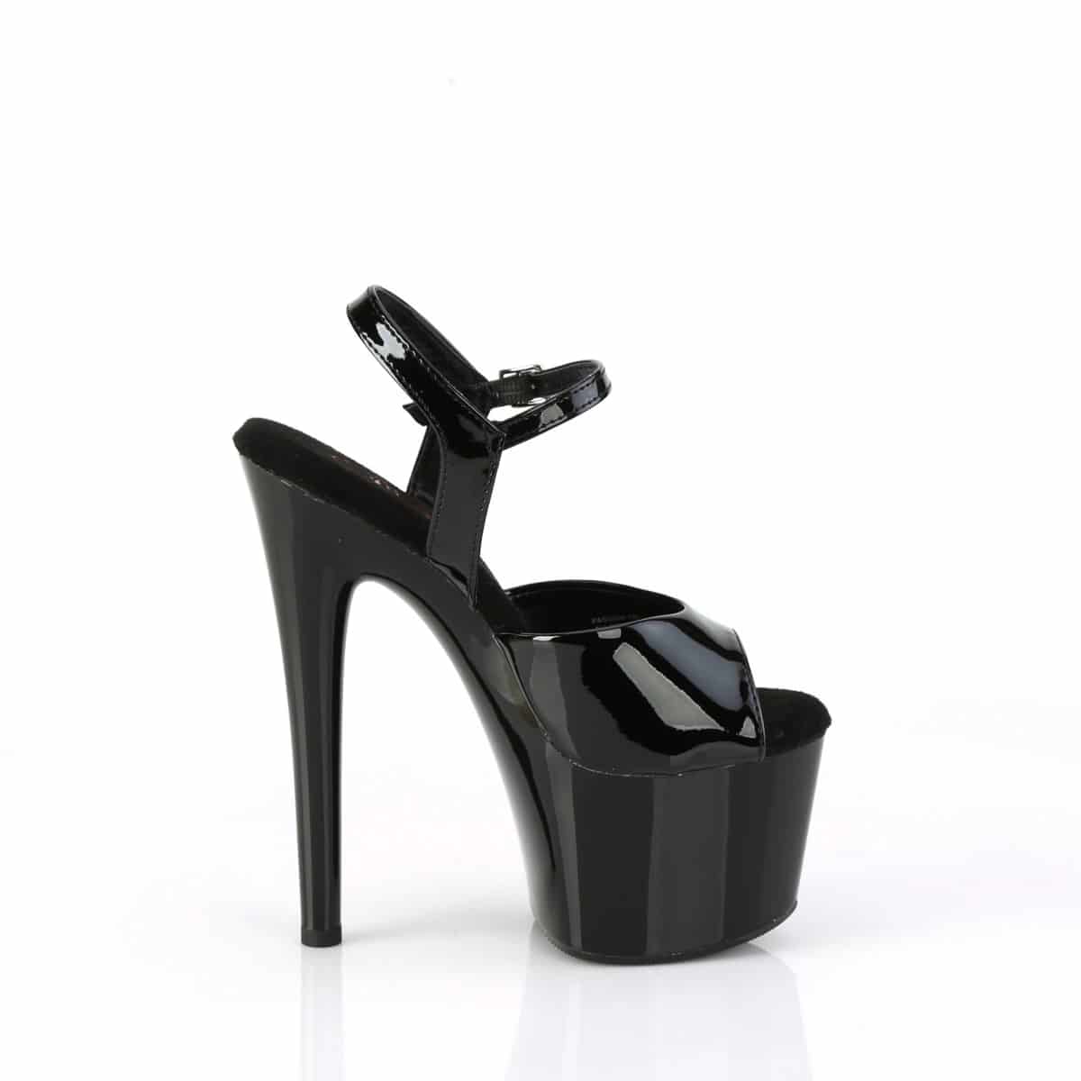 Tacones Passion Negros – Plataforma Pleaser – PASN709 - miniatura 2