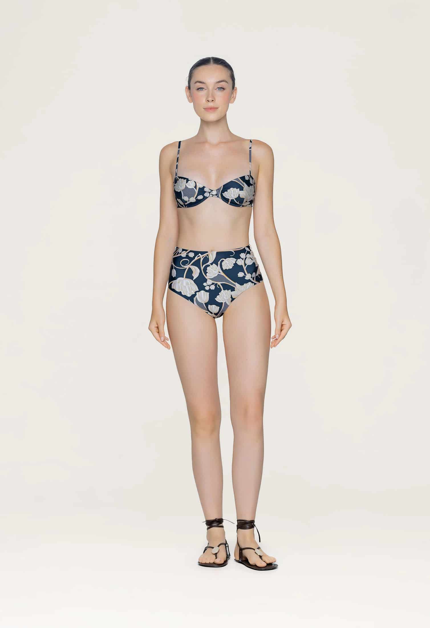 Magenta Perla Bikini Bottom - miniatura 1
