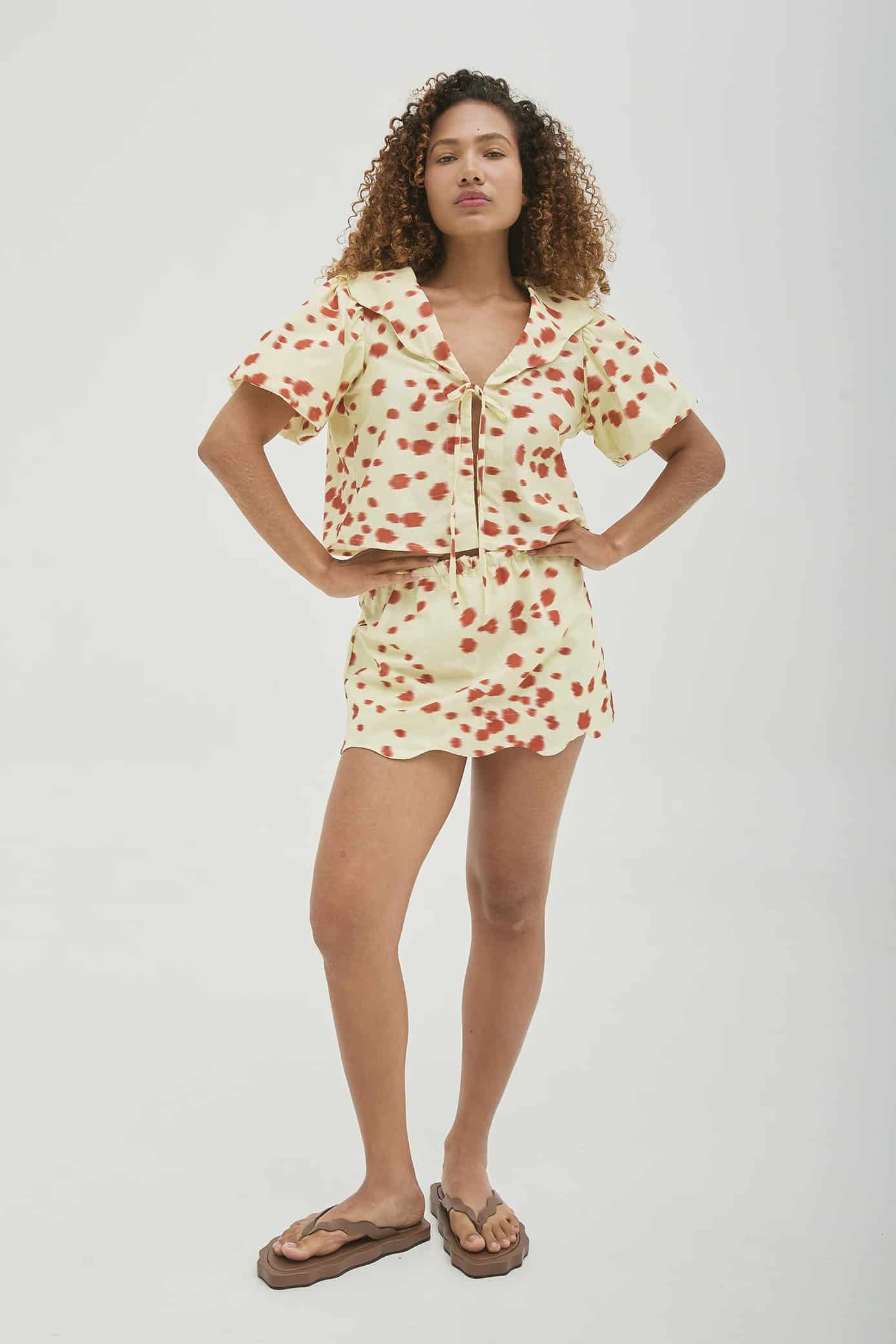 Falda Short Marea Concha - miniatura 1