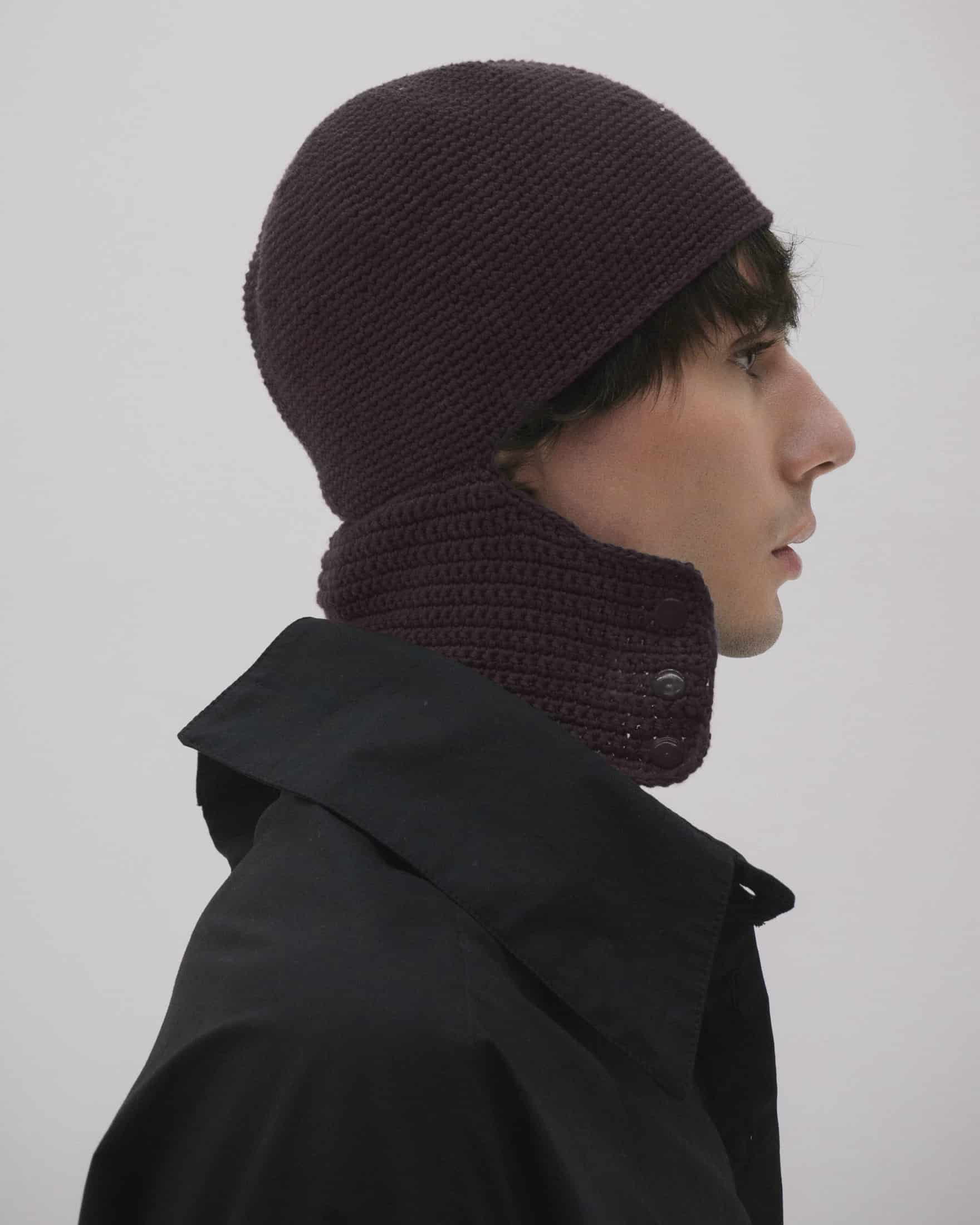 Sombrero Balaclava crochet - miniatura 6