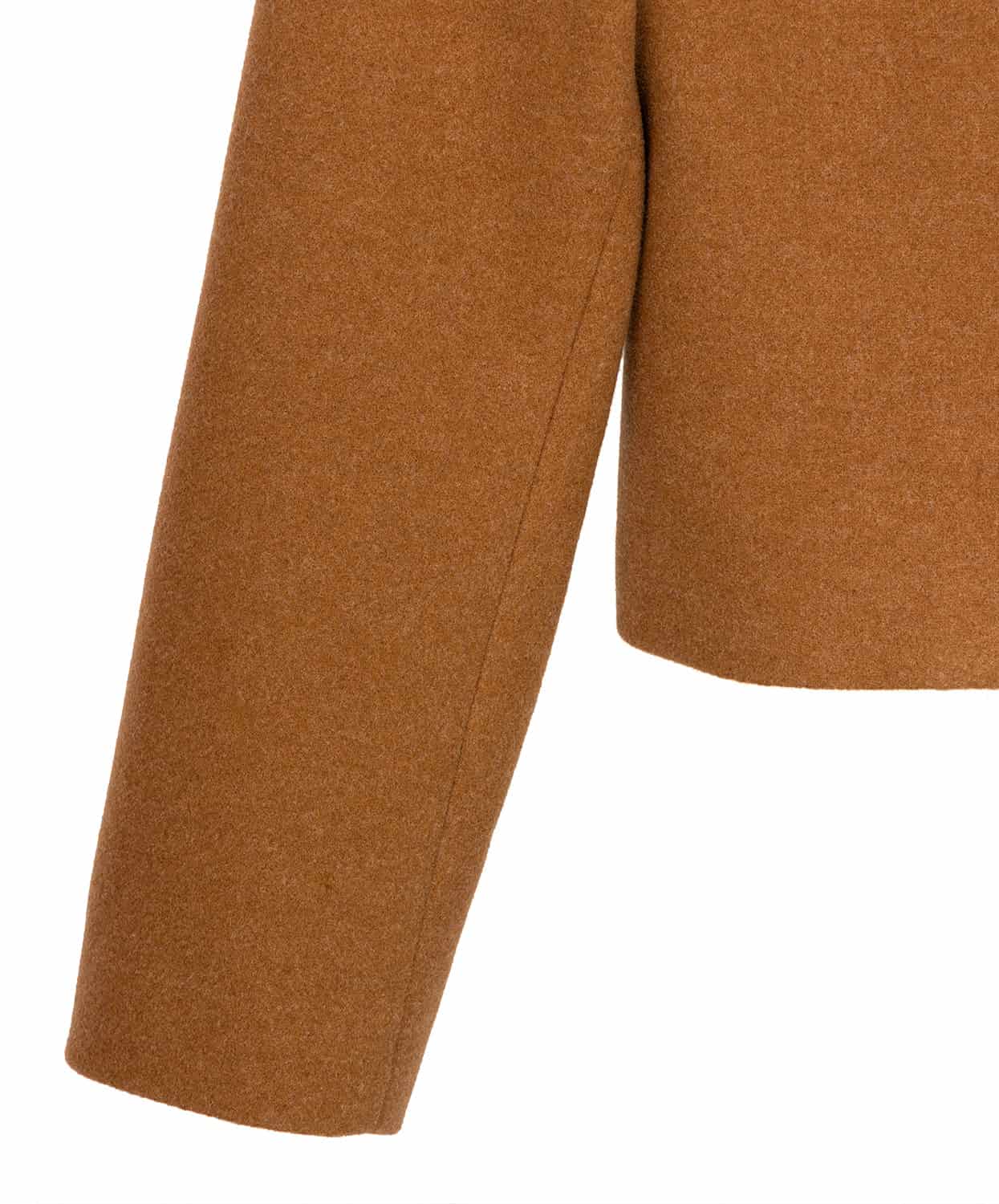Chaqueta Cropped en Paño Camel Chicago - miniatura 18