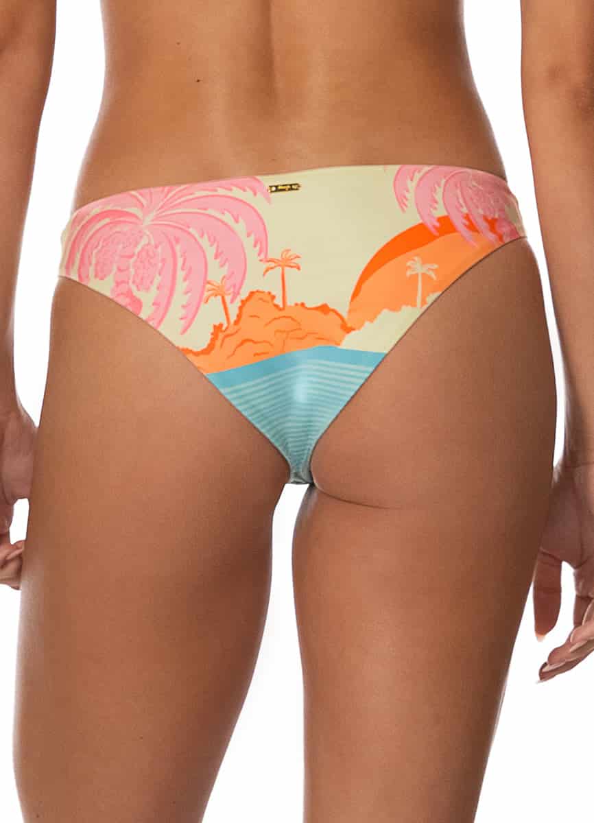 Maaji Pastel Mirage Flirt Low Rise Thin Side Bikini Bottom - miniatura 3