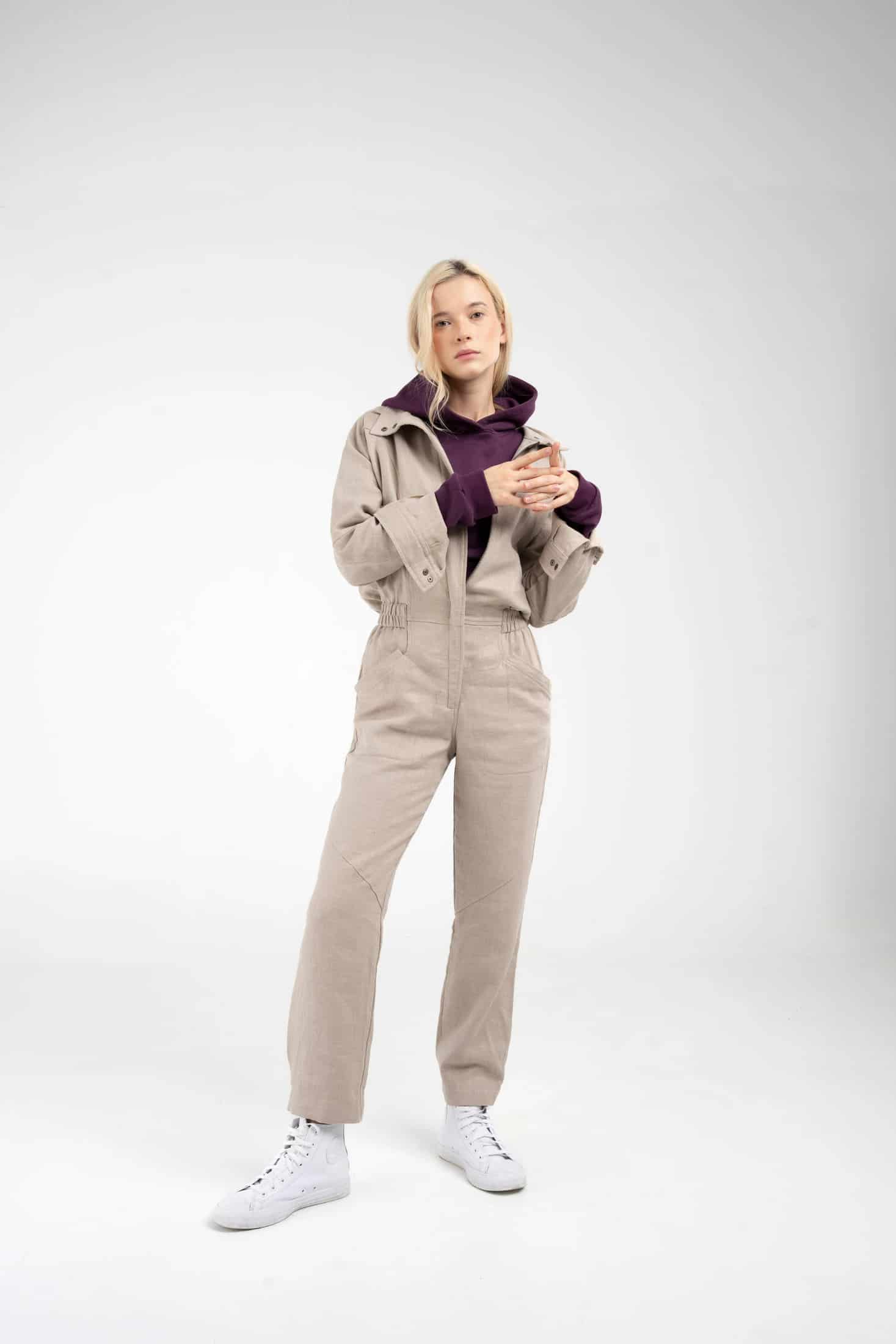 The Ramie Utility Jumpsuit - miniatura 1