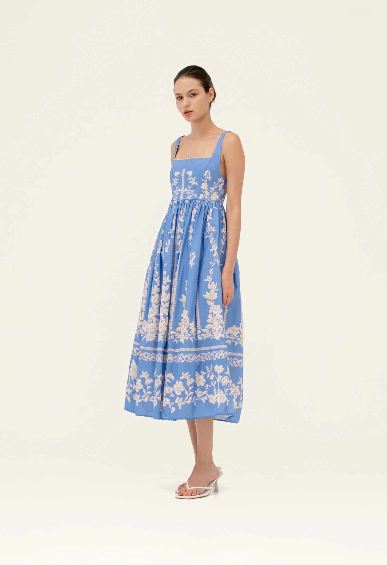 Barbara Madera Midi Dress - miniatura 3