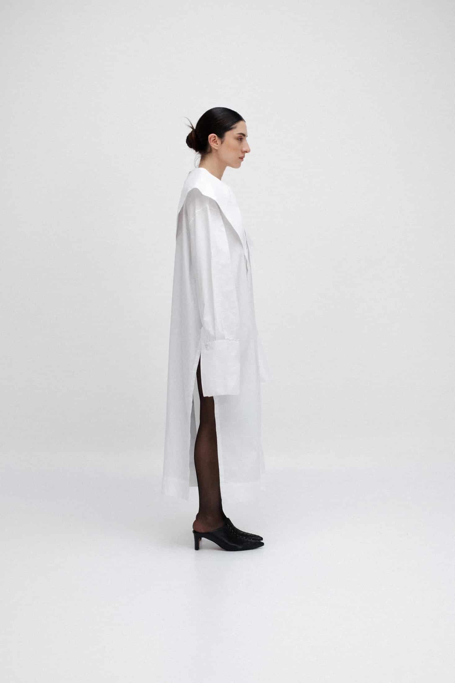LONG MOCK NECK SHIRT - miniatura 2