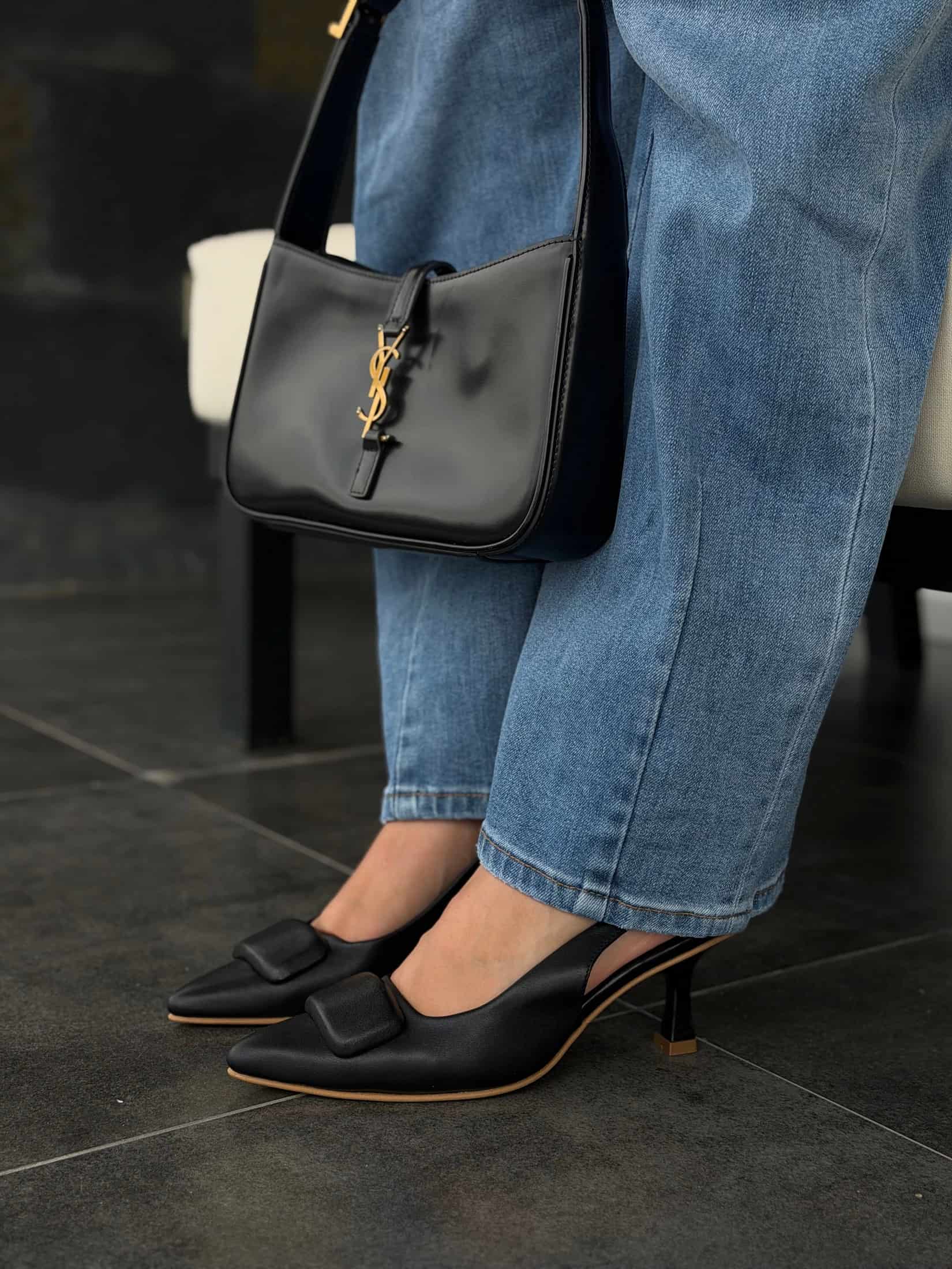 STILETTOS LUDOVICA NEGRO - miniatura 1