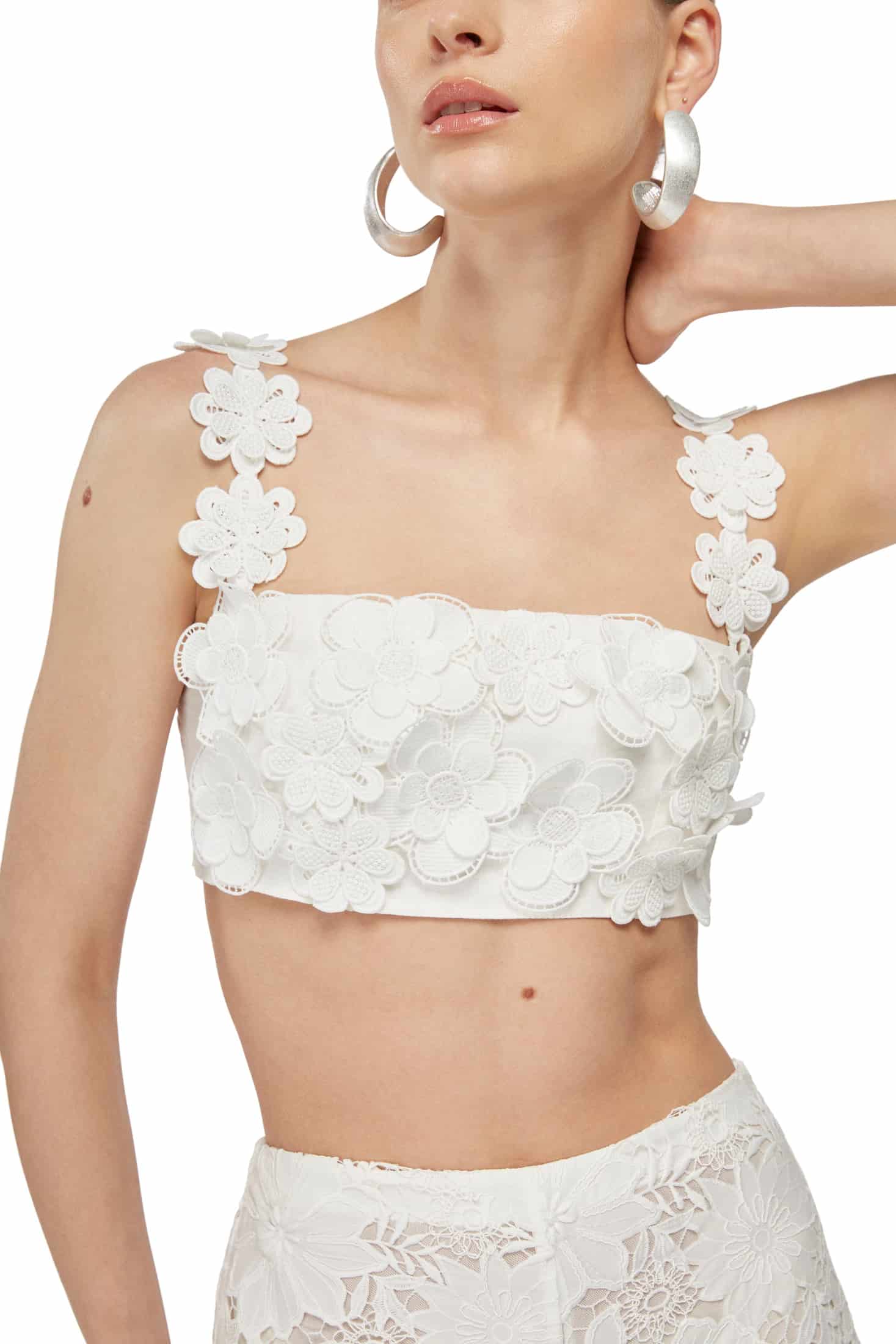 SOLANGE TOP WHITE - miniatura 2