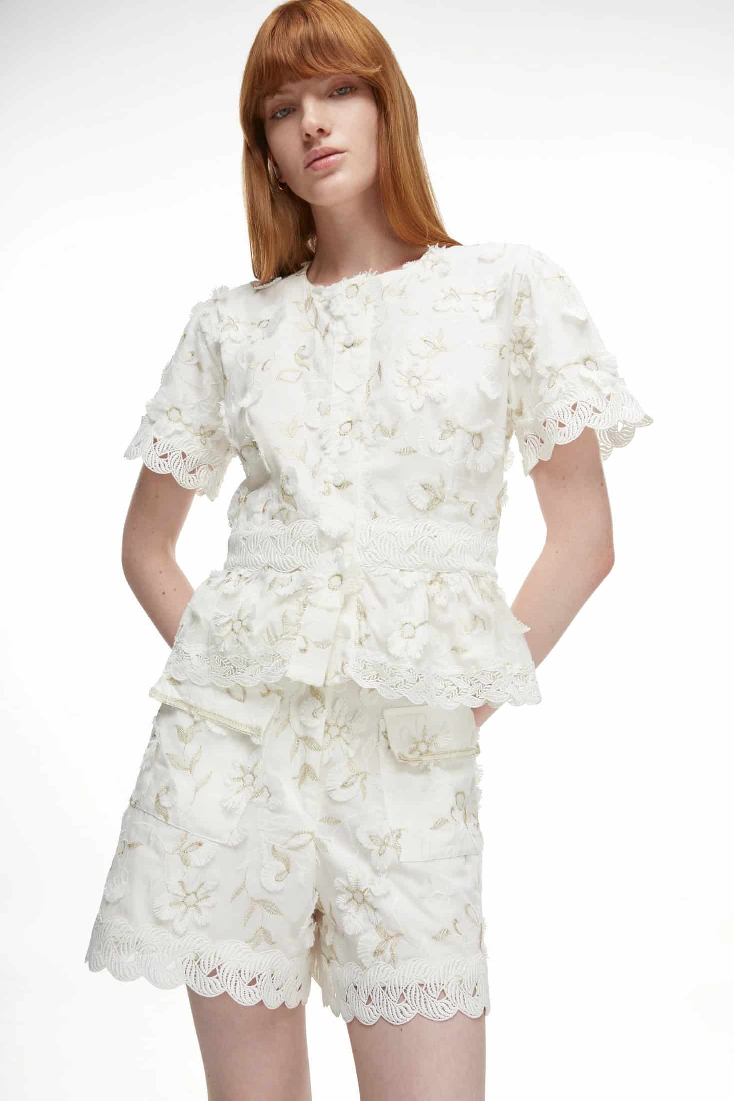 CELIA SHORTS  WHITE - miniatura 3