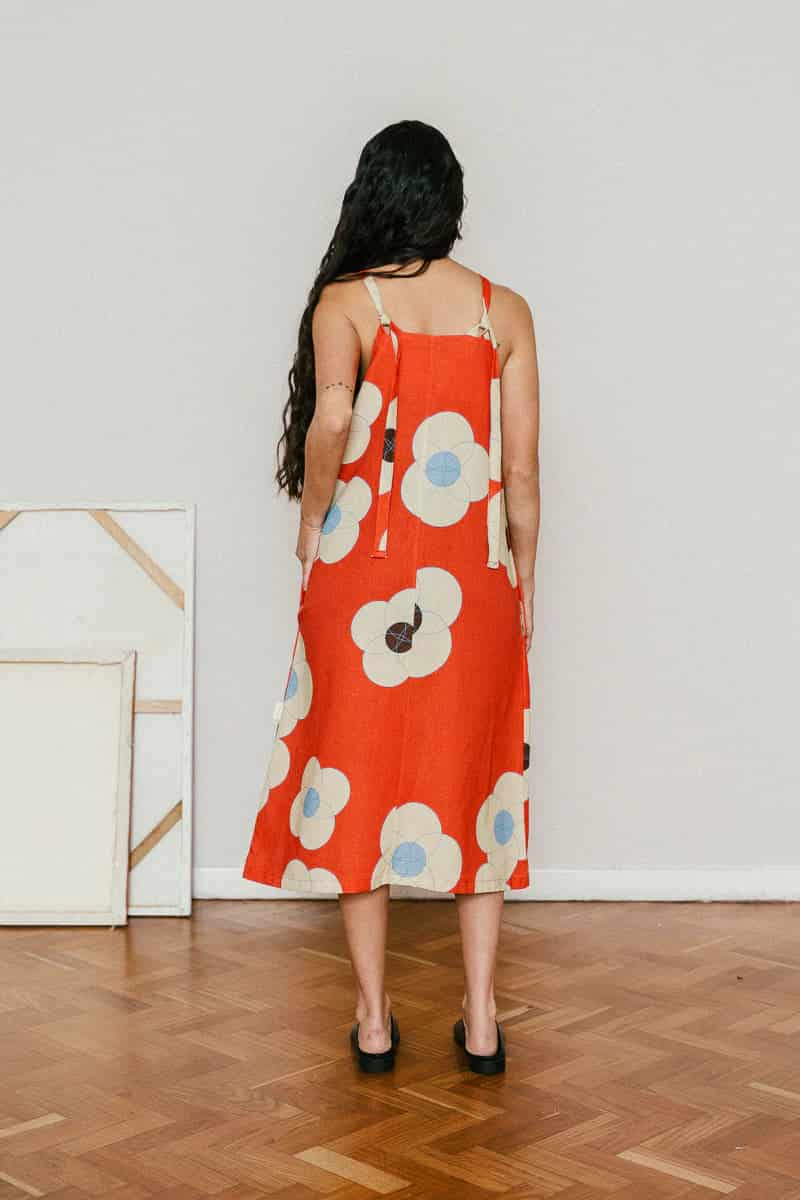 FIRE FLOWERS DRESS - miniatura 3
