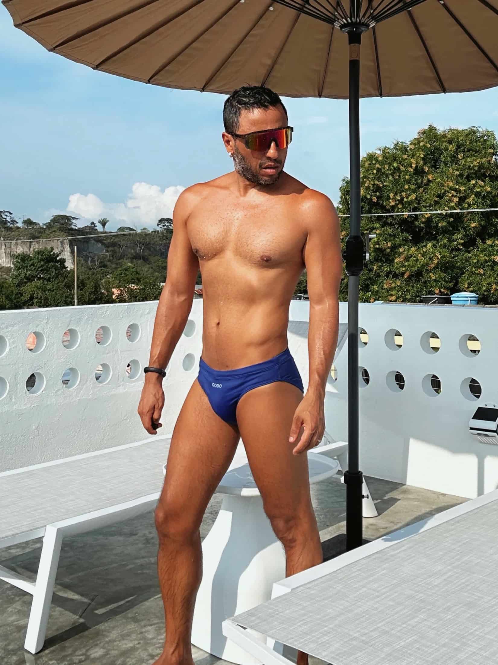 Swim Brief — Navy Blue - miniatura 5