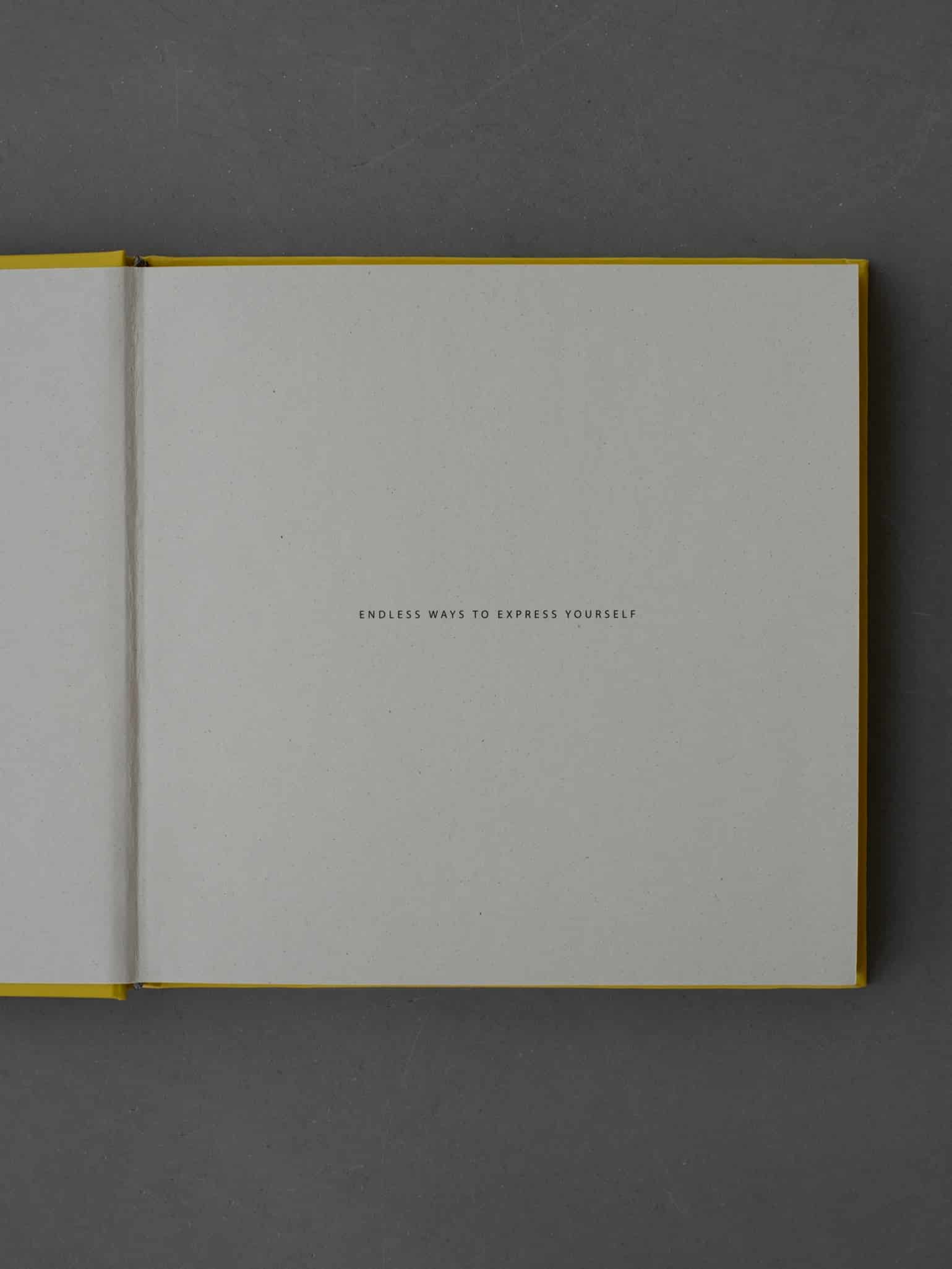 ONE HALF NOTEBOOK - ICONIC YELLOW - miniatura 3