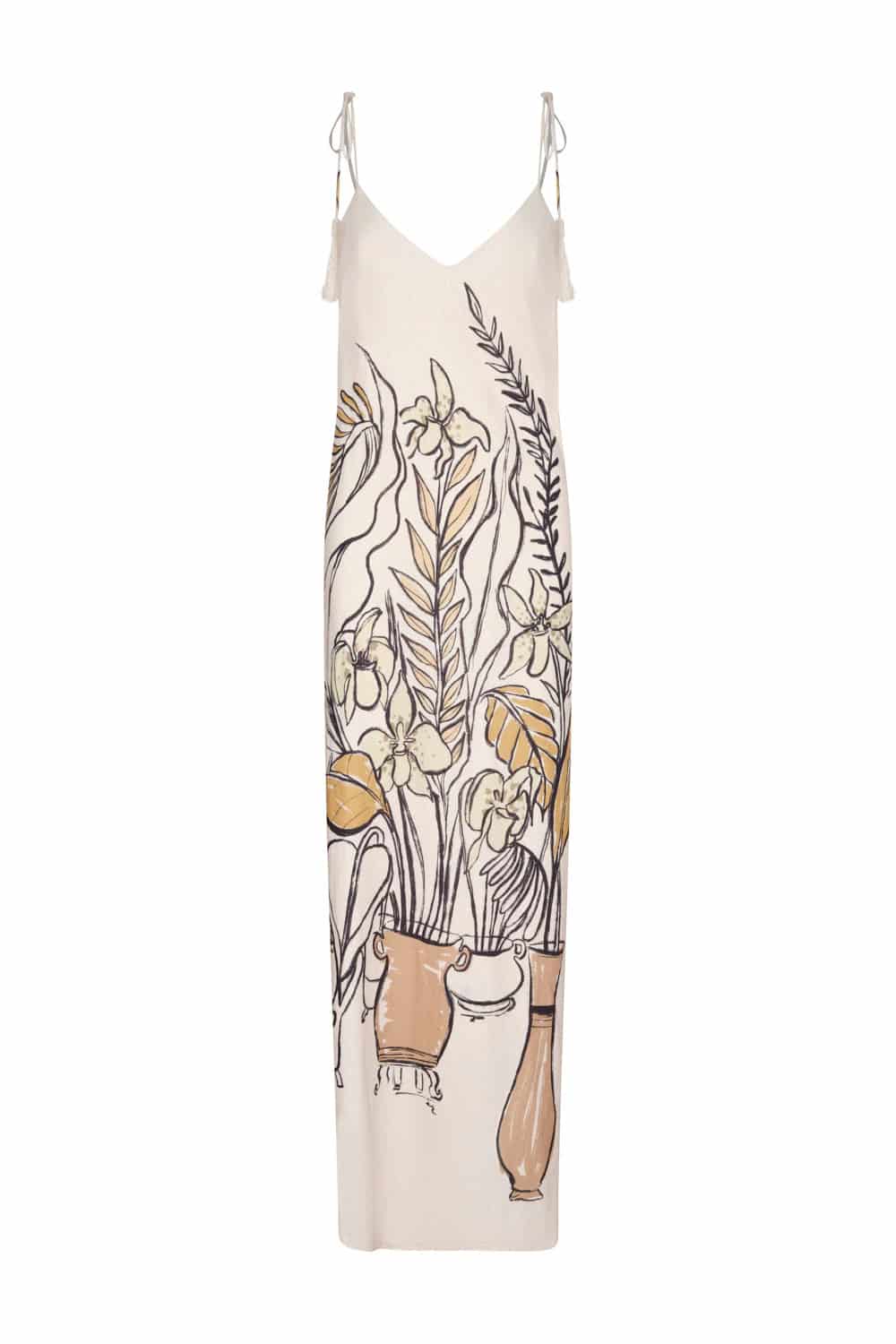 Vestido mil flores peanut - miniatura 2