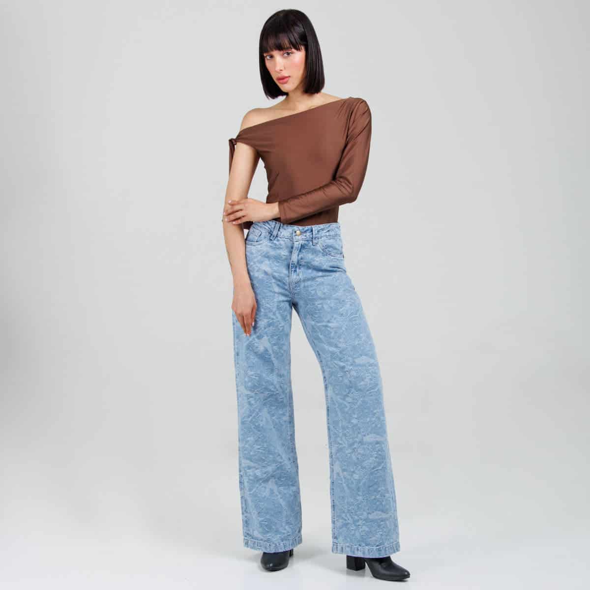 Jean wide Leg Ax-3102 Rigido - miniatura 1