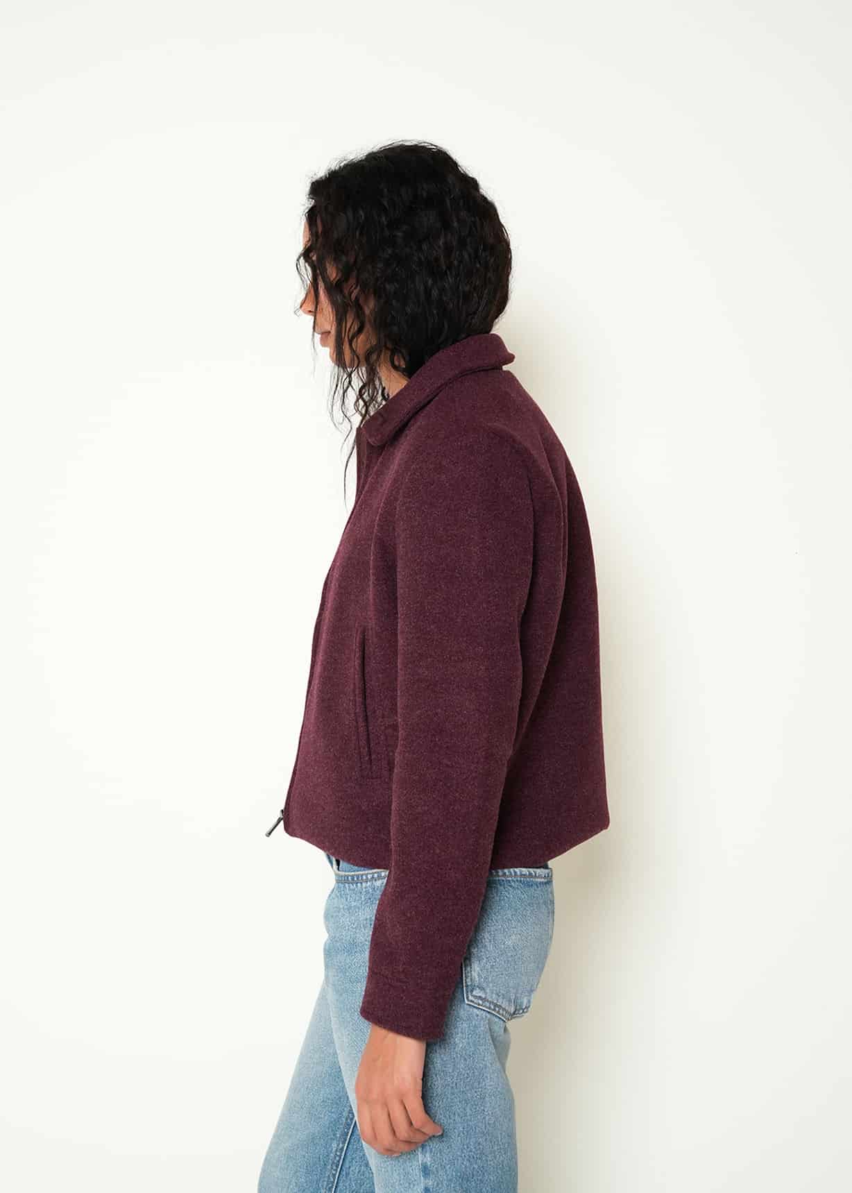 Chaqueta manga larga cuello clásico - miniatura 4