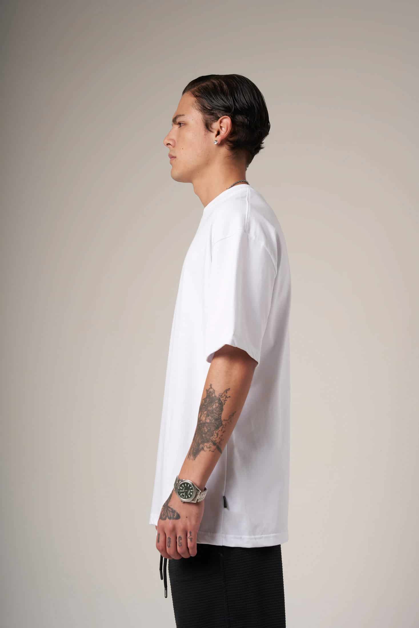 CAMISETA 250 GRAMOS, 100% ALGODÓN BLANCA 14384 - miniatura 2