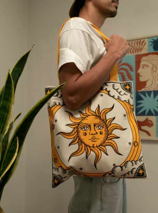 SOLEIL - LUNE TOTE BAG - miniatura 2