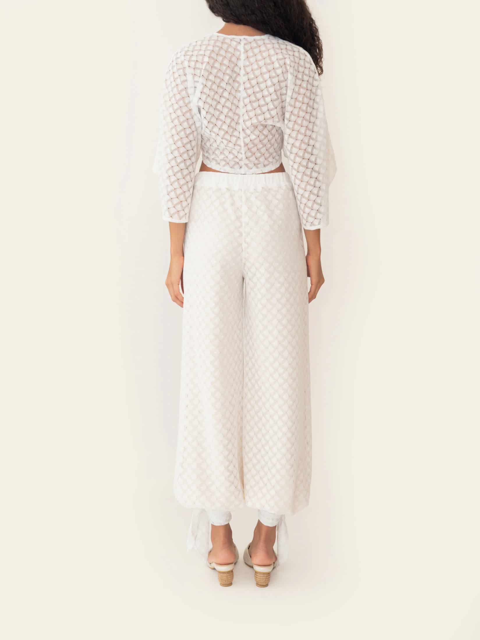 ELIF PANT WHITE - miniatura 4