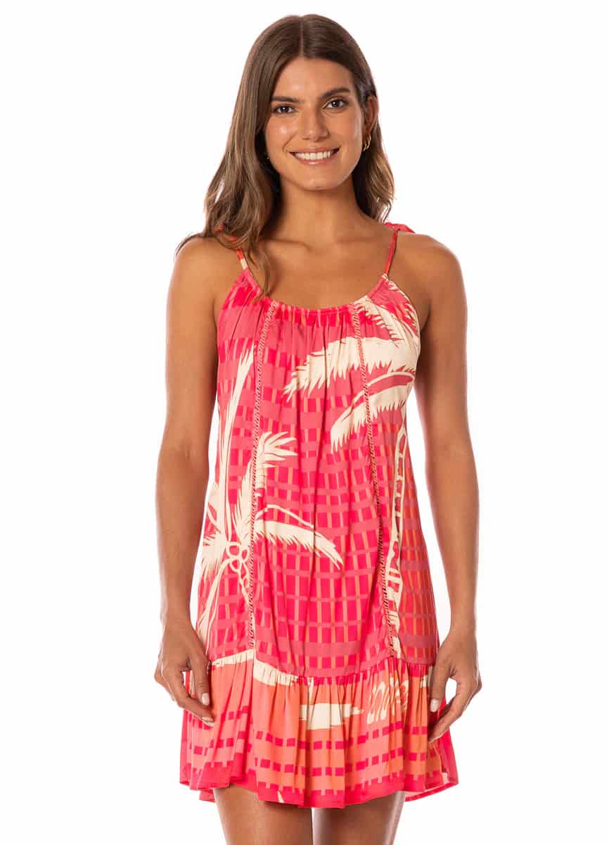 Maaji Palm Excel Magnolia V Short Dress - miniatura 1