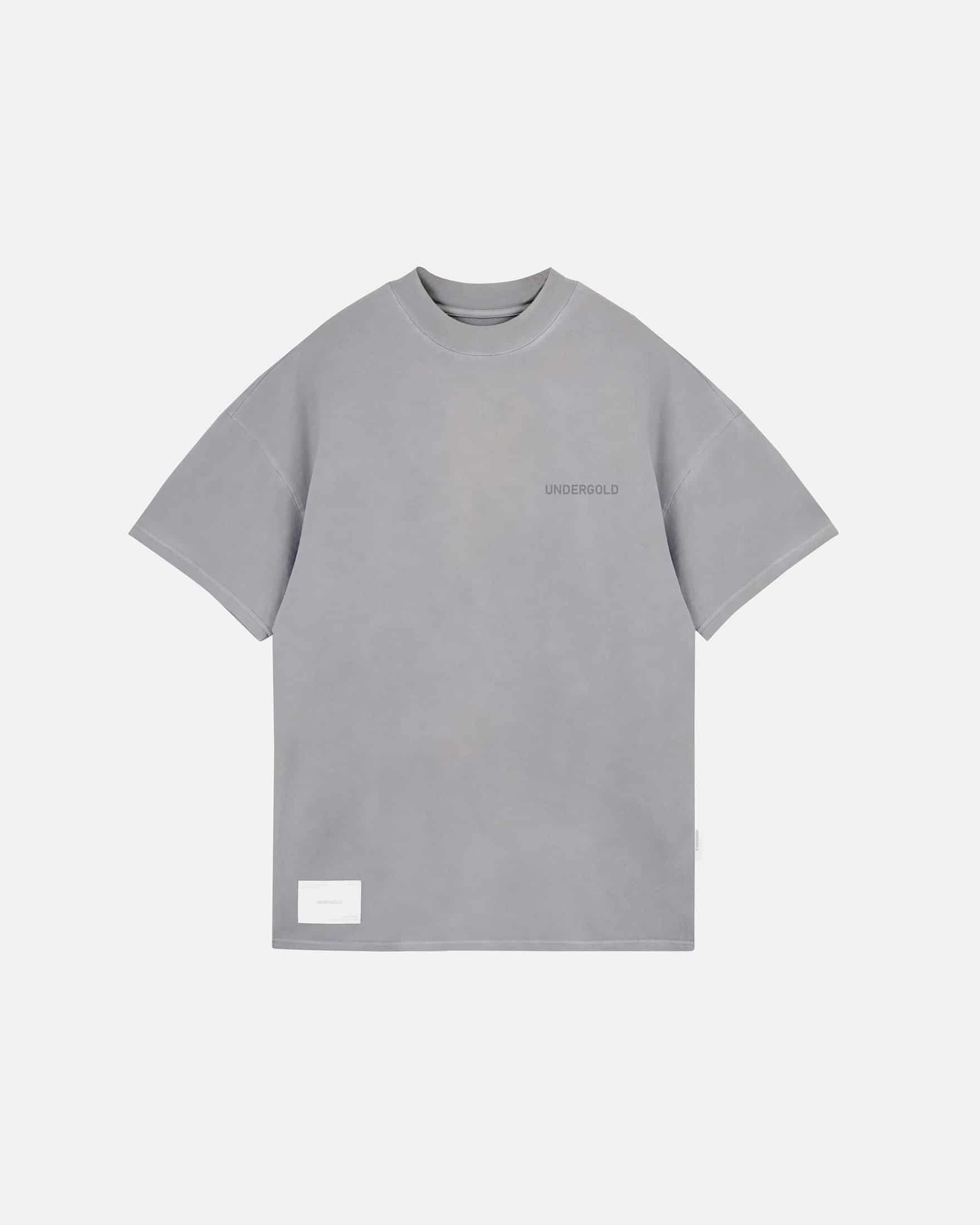 Line Logo Tshirt Washed Gray - miniatura 3