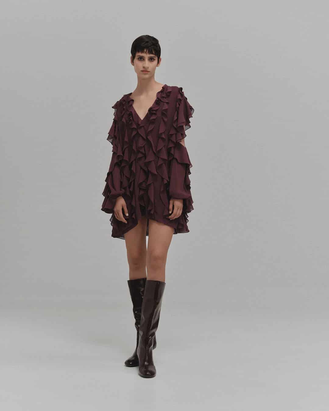 "DALIA" MINI DRESS - miniatura 2