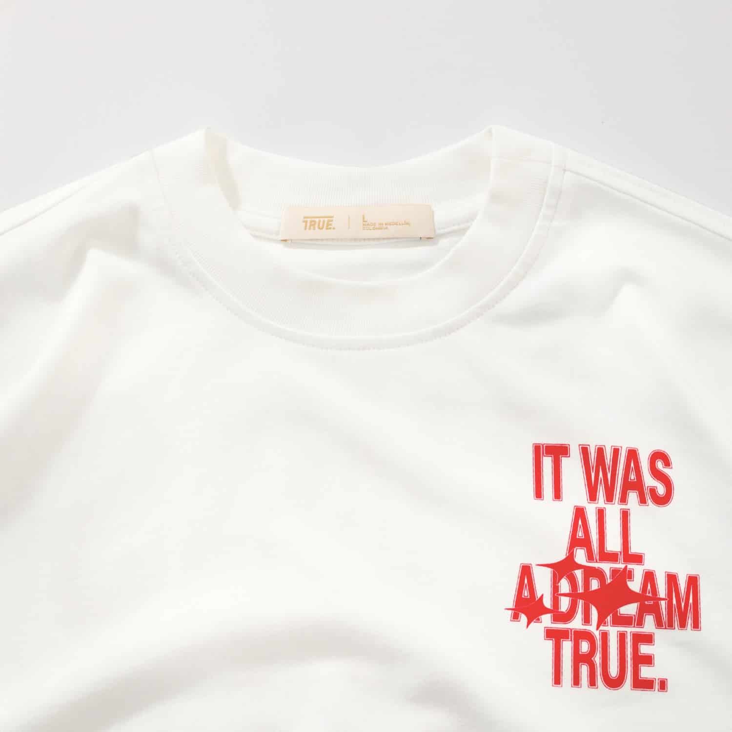 Dreams Boxy Tee - Cream - miniatura 7
