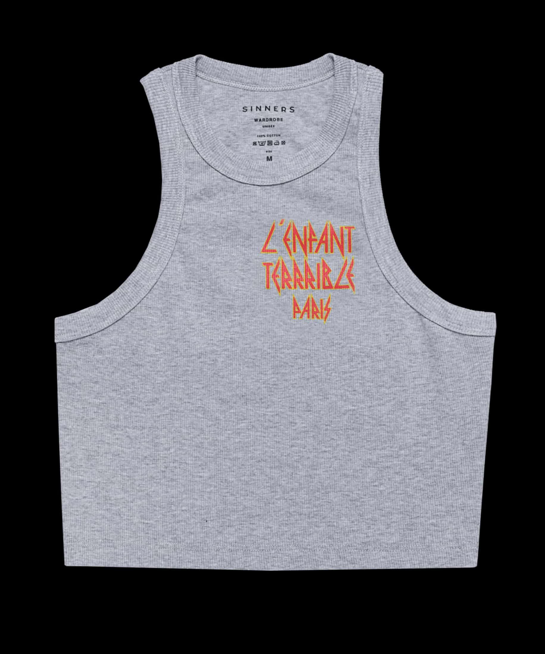 L'ENFANT GRAY WOMEN TANK TOP - miniatura 1
