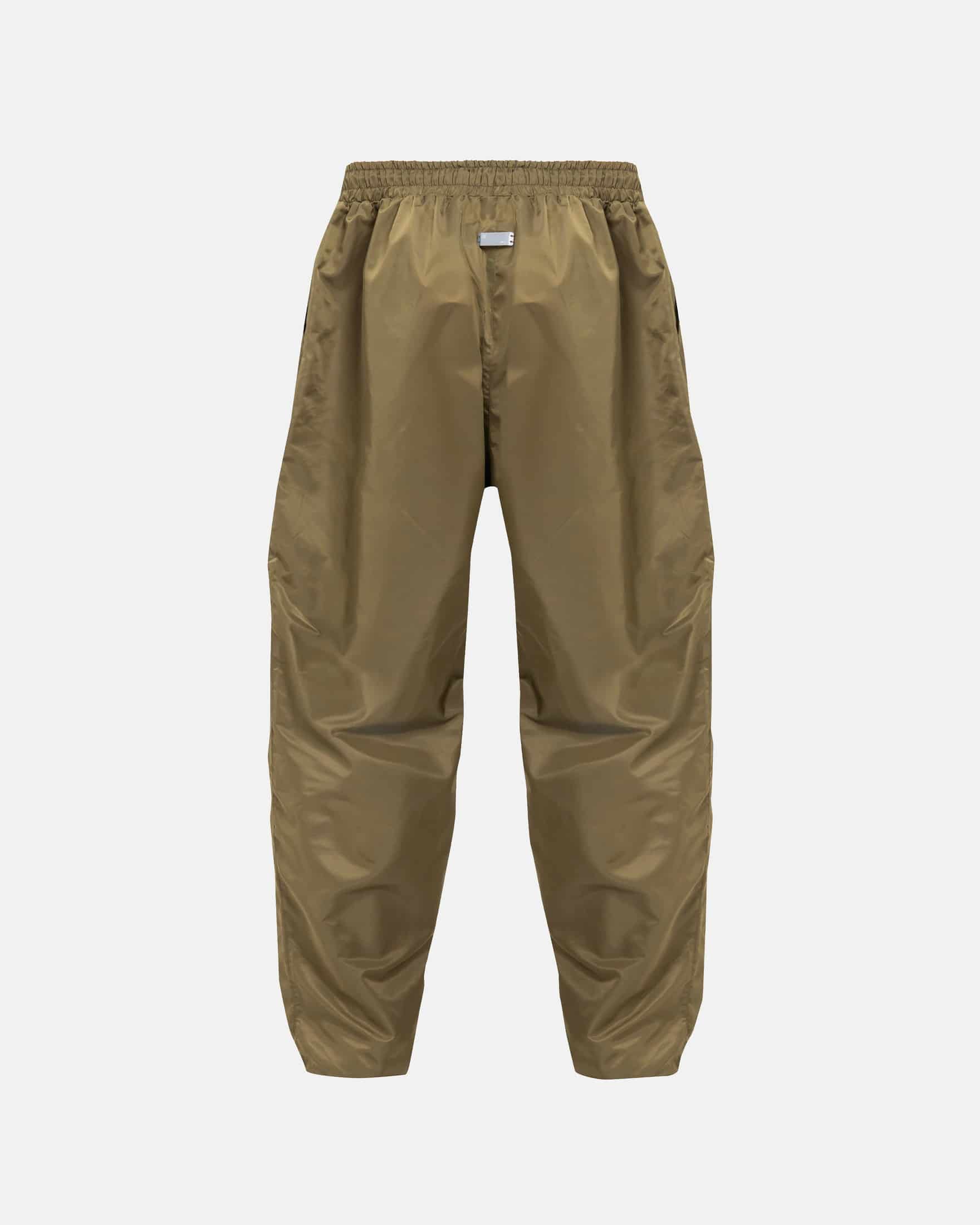 Basics Panelled Zip Up Cargo Pants Green - miniatura 3