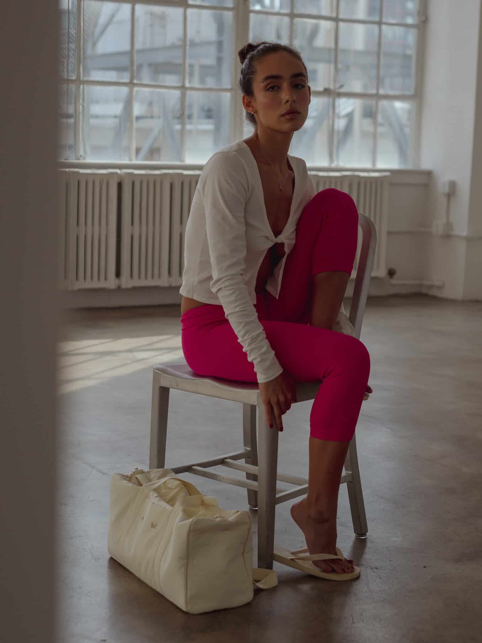 BLAZE SEAMLESS CAPRI - FUCSIA - miniatura 2