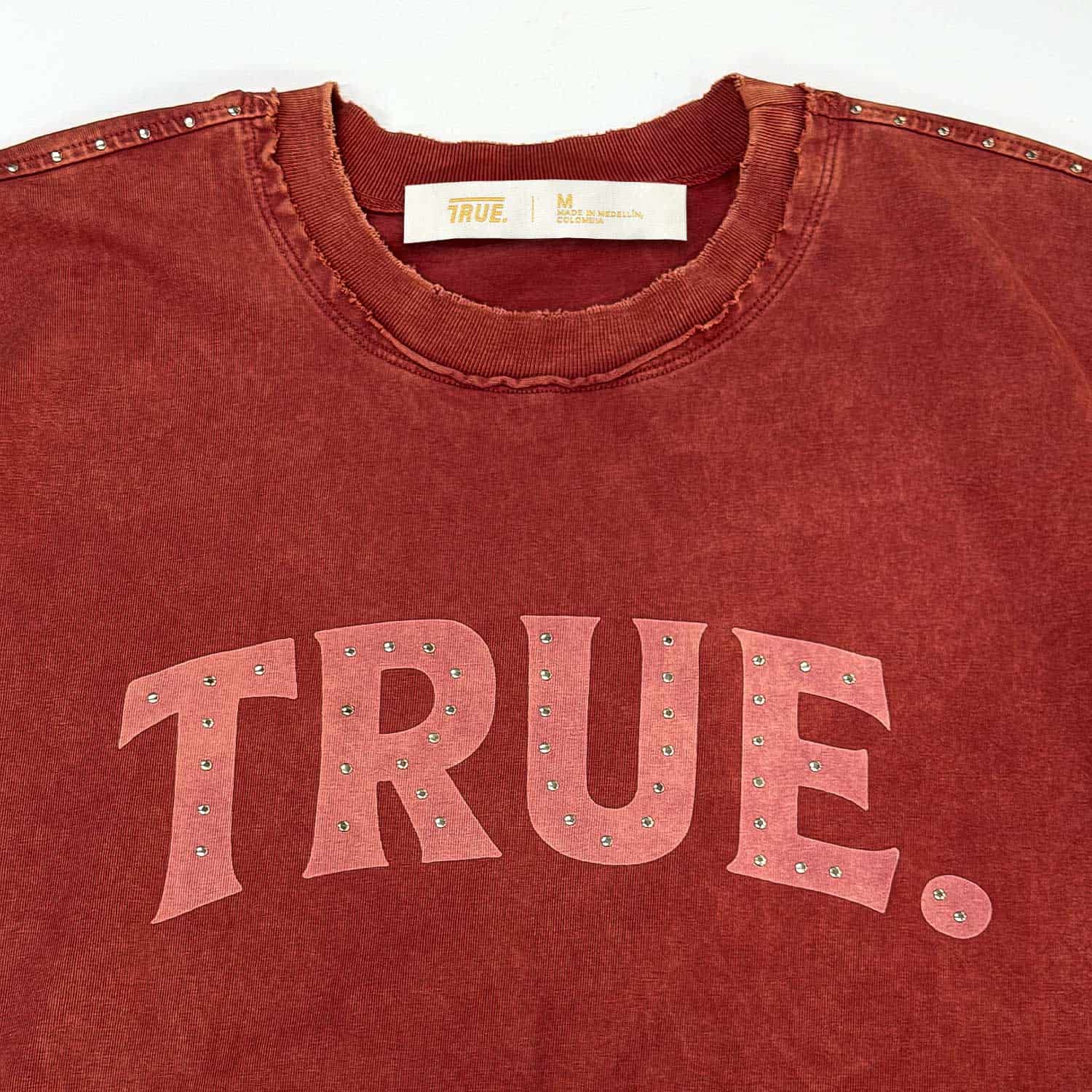 Latino Vintage Boxy Tee - Burgundy - miniatura 4