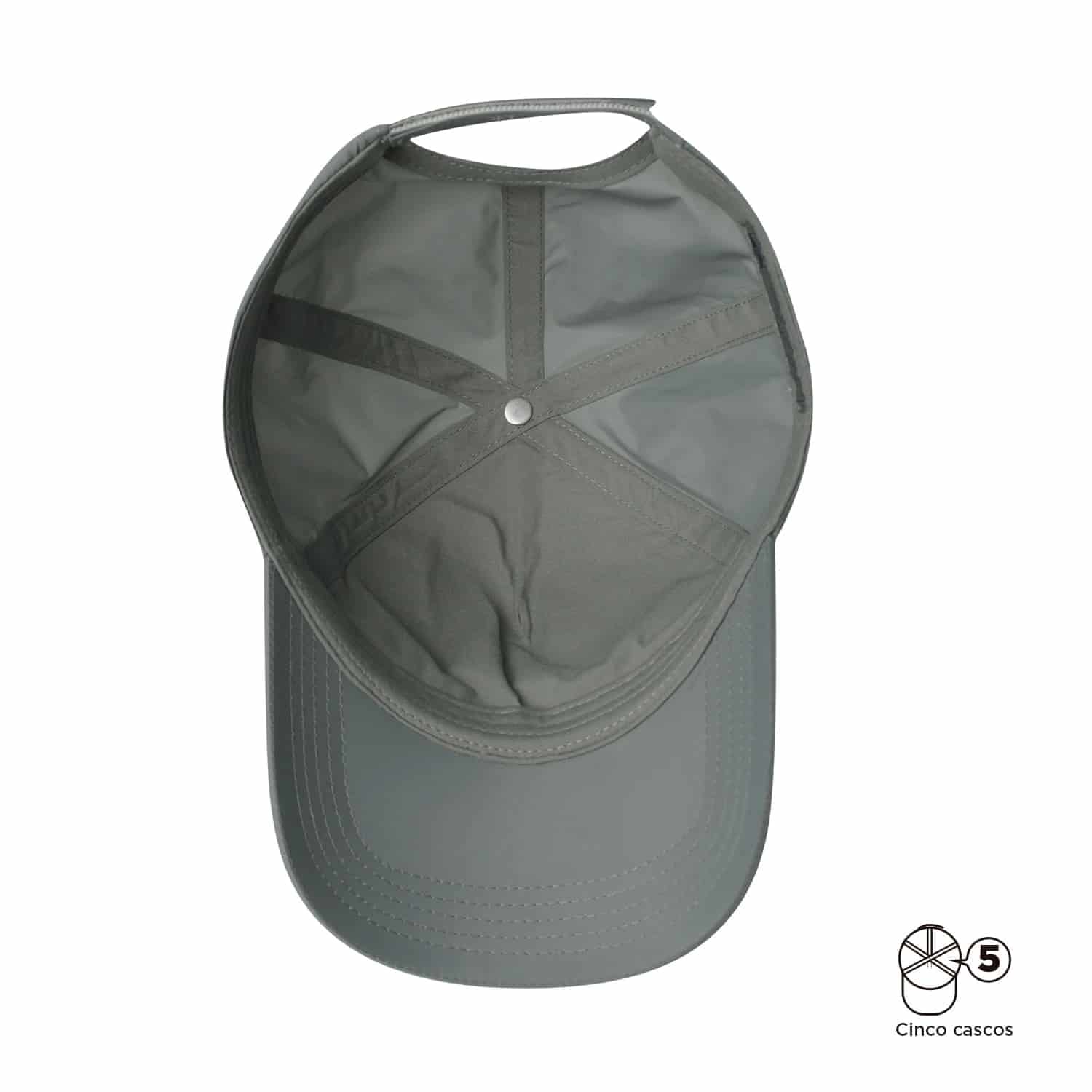 Gorra Beisbolera Relyx 2.0 Gris - miniatura 5