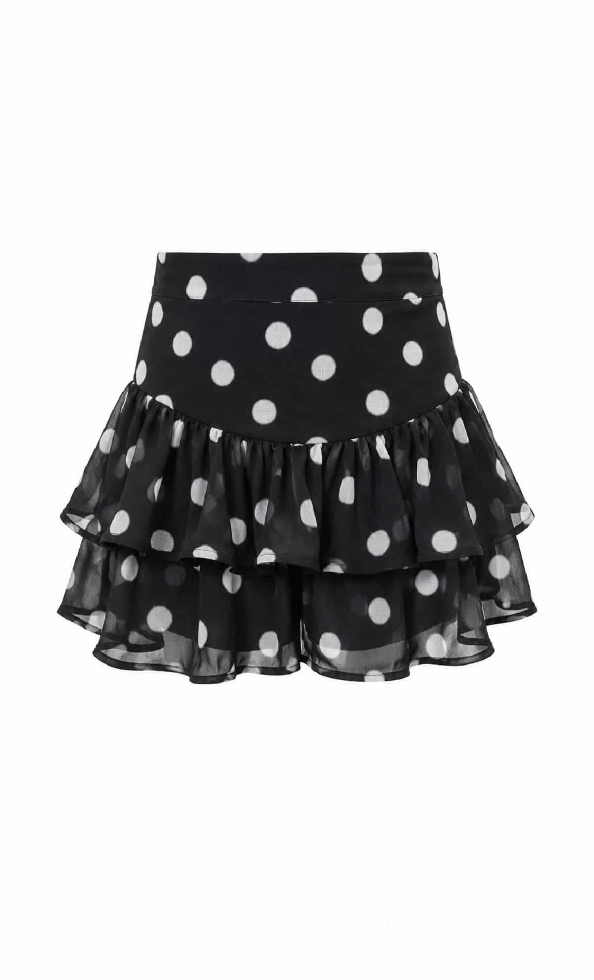 Falda corta Zelva Dots - miniatura 2