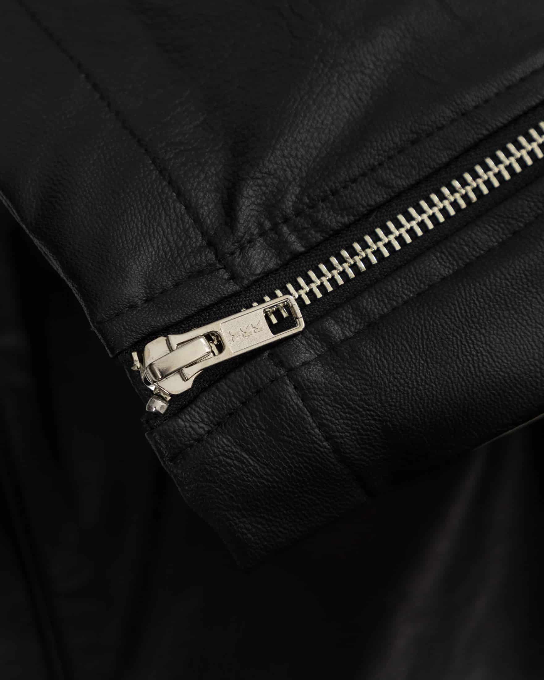 Basics Synthetic Straight Pants Black - miniatura 6