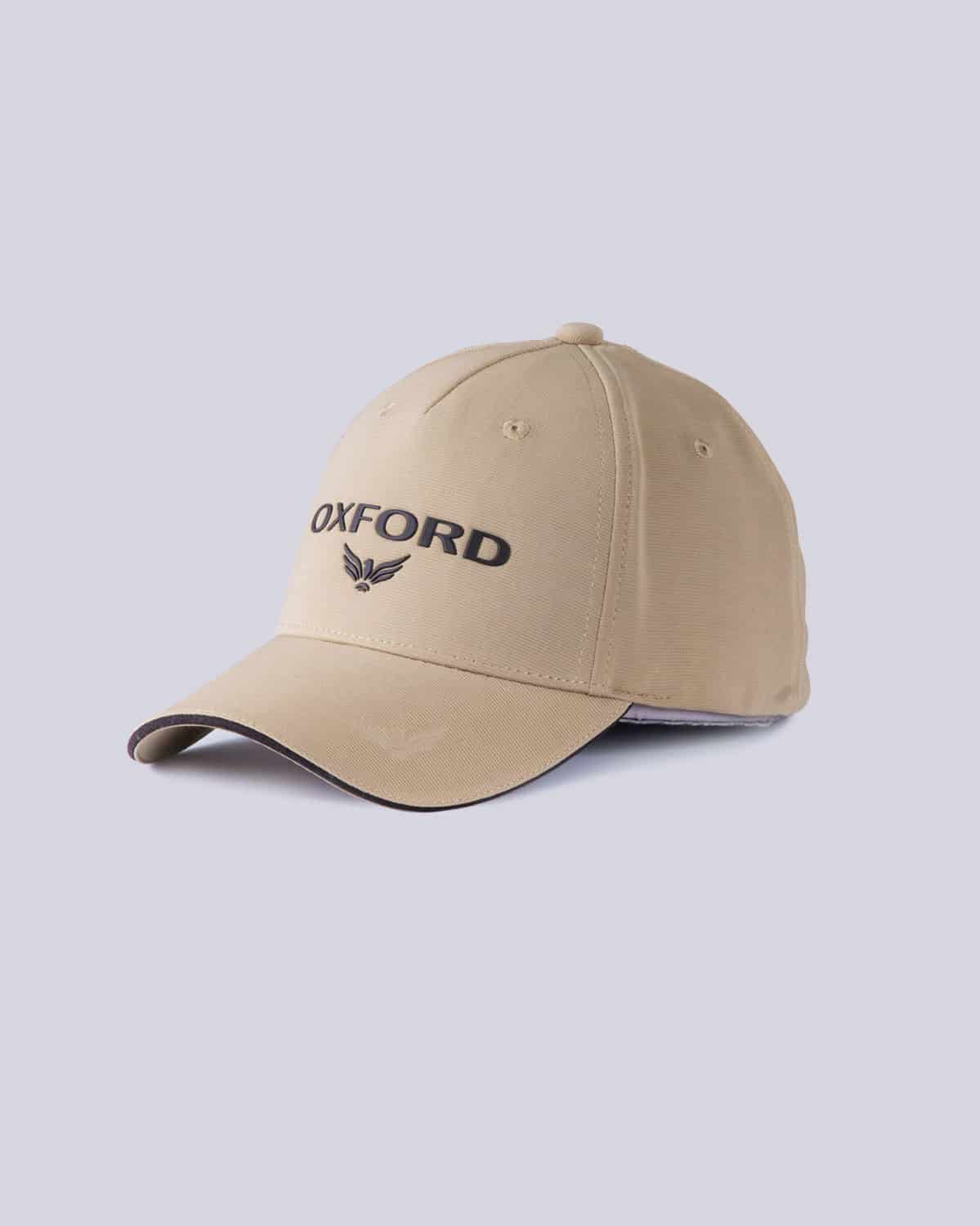 Gorra beige estampado frontal - miniatura 1