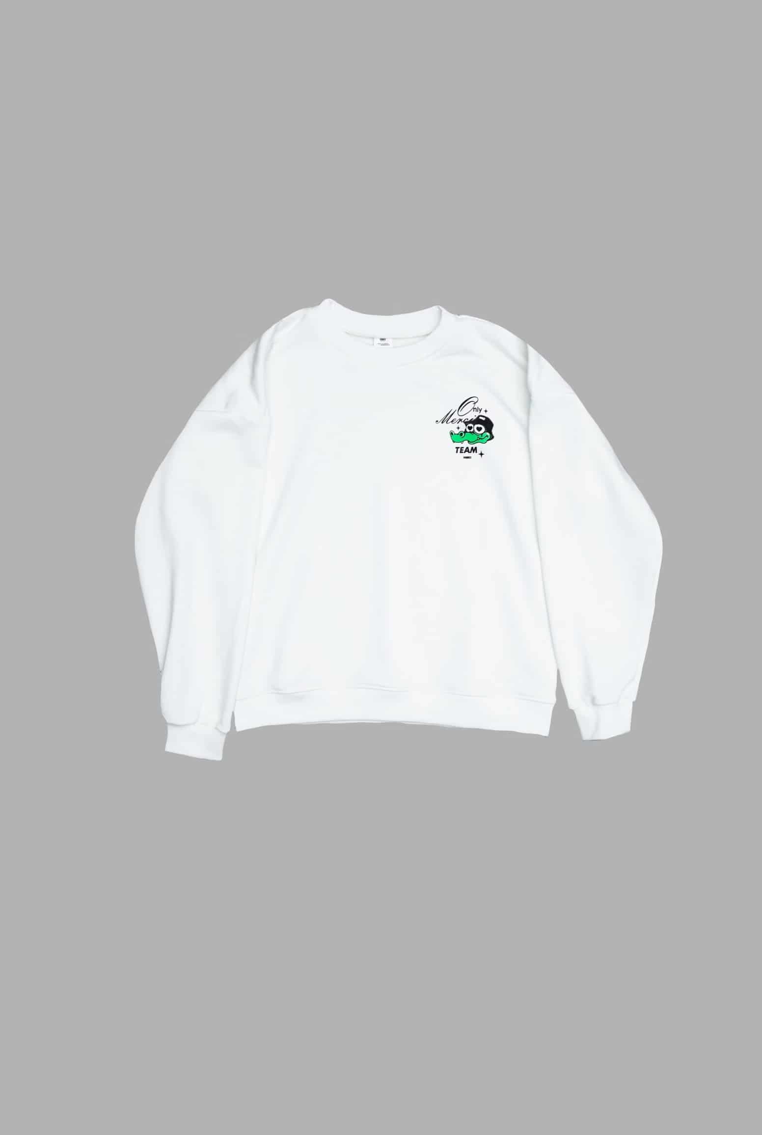 Hoodie blanco oversize - miniatura 2