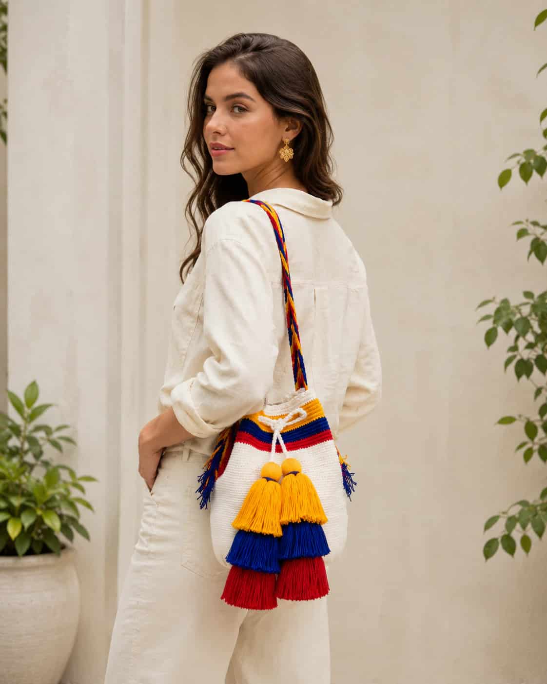 Mochila mediana de Colombia - miniatura 1