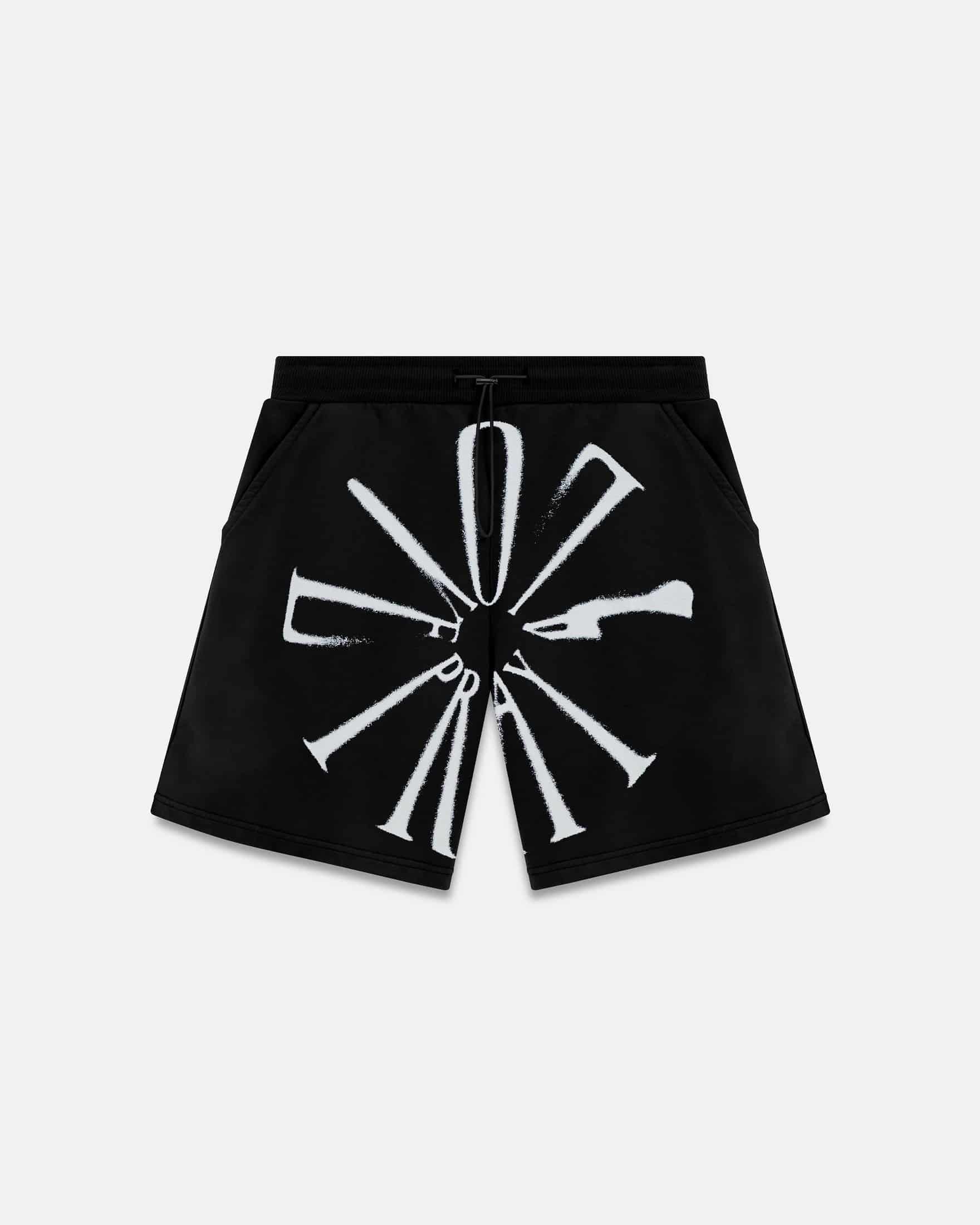 Spring Pray 4 Love Biased Shorts Black - miniatura 1