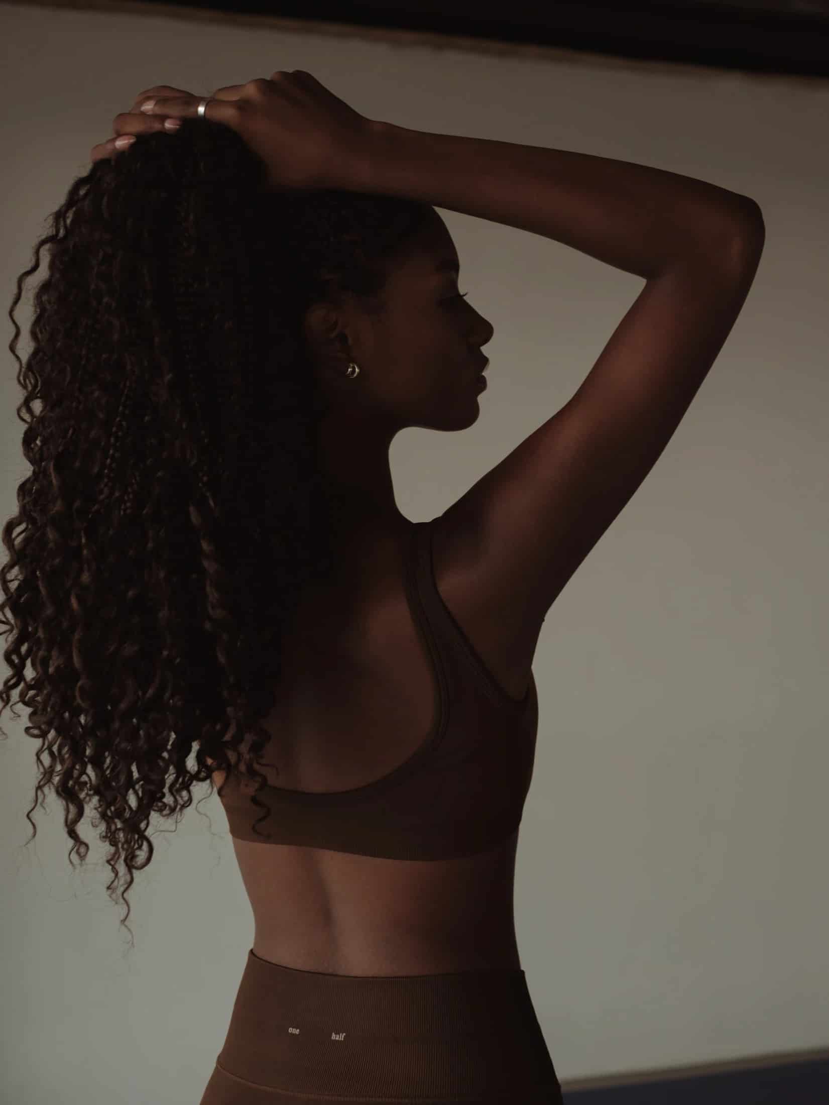 ELEMENTAL FIT SEAMLESS TOP - SEPIA - miniatura 6