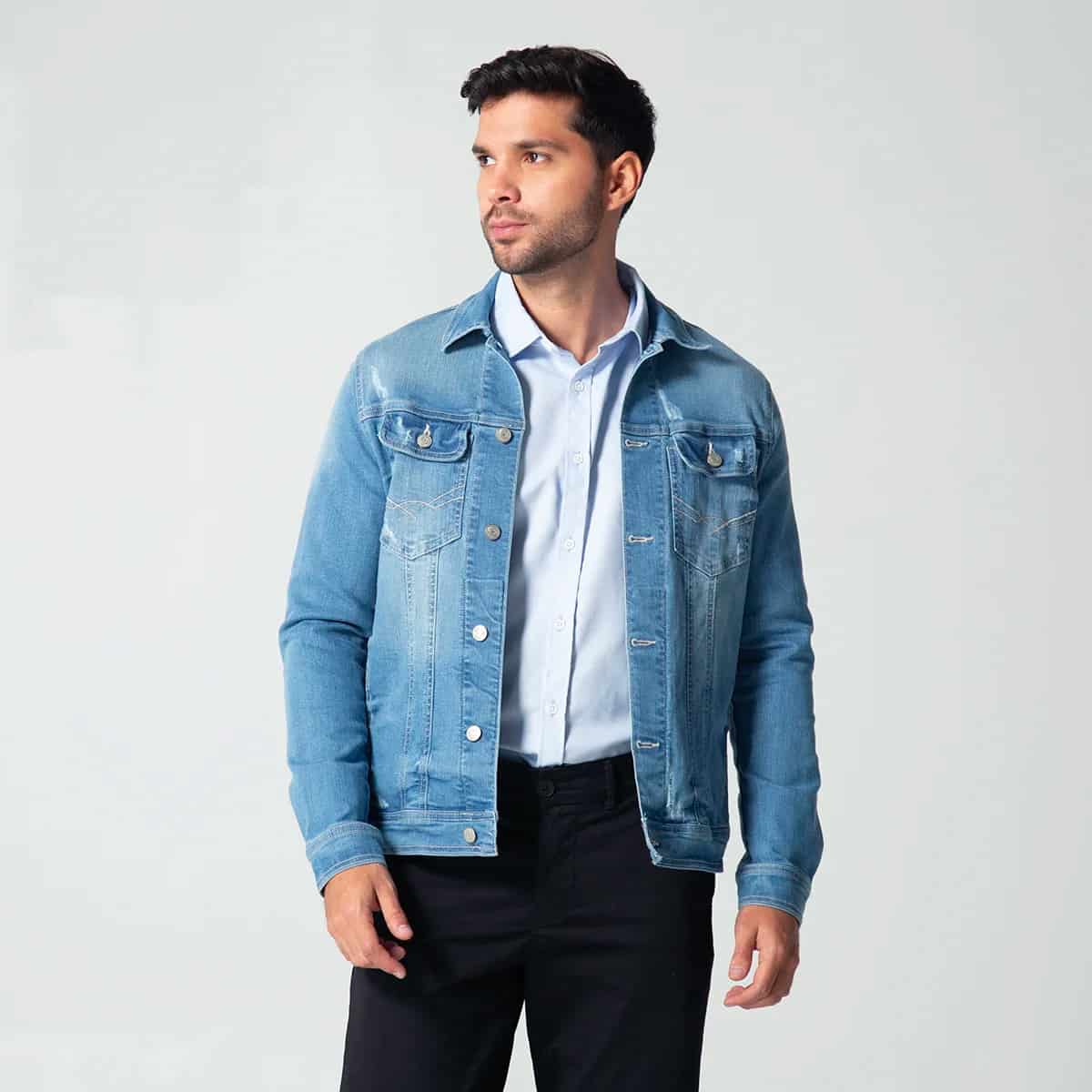 Chaqueta Clasica Denim Slim Rkd - miniatura 3