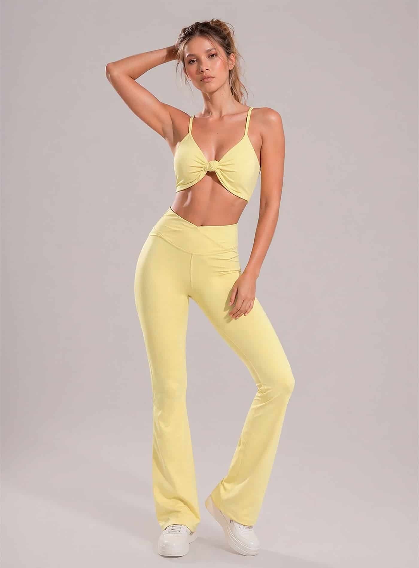 PANTALÓN TELA SHERY BOOTCUT ACAMPANADO - miniatura 3
