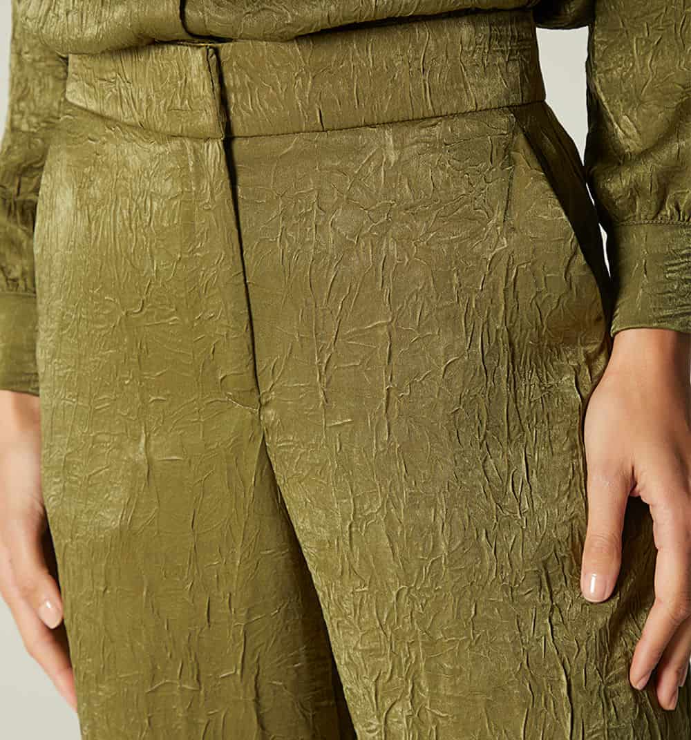 Pantalon palazzo tiro alto - miniatura 7